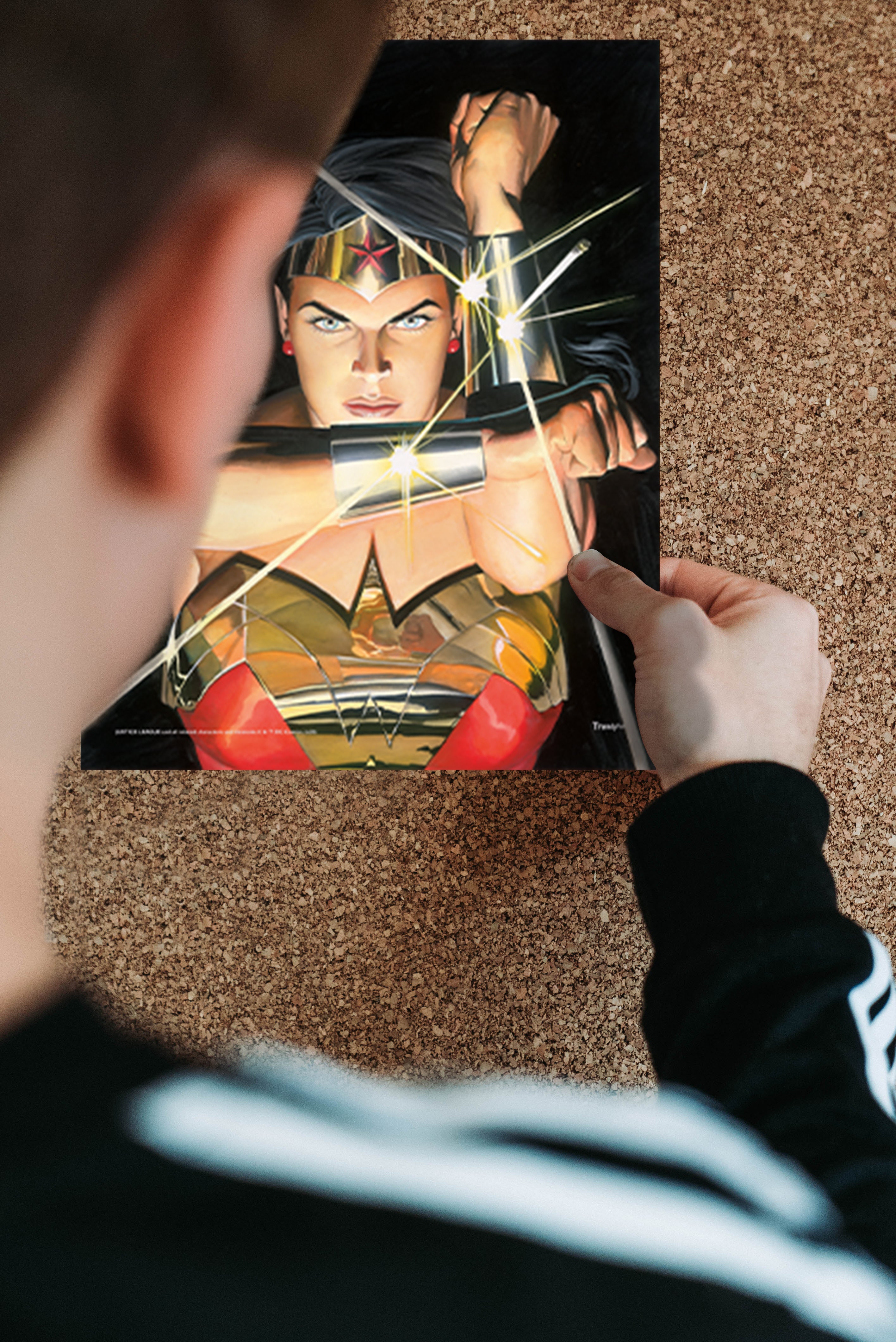 DC Comics (Justice League - Alex Ross Comic Book Covers) TrendyPrint™ Wall Art Set TP08100044