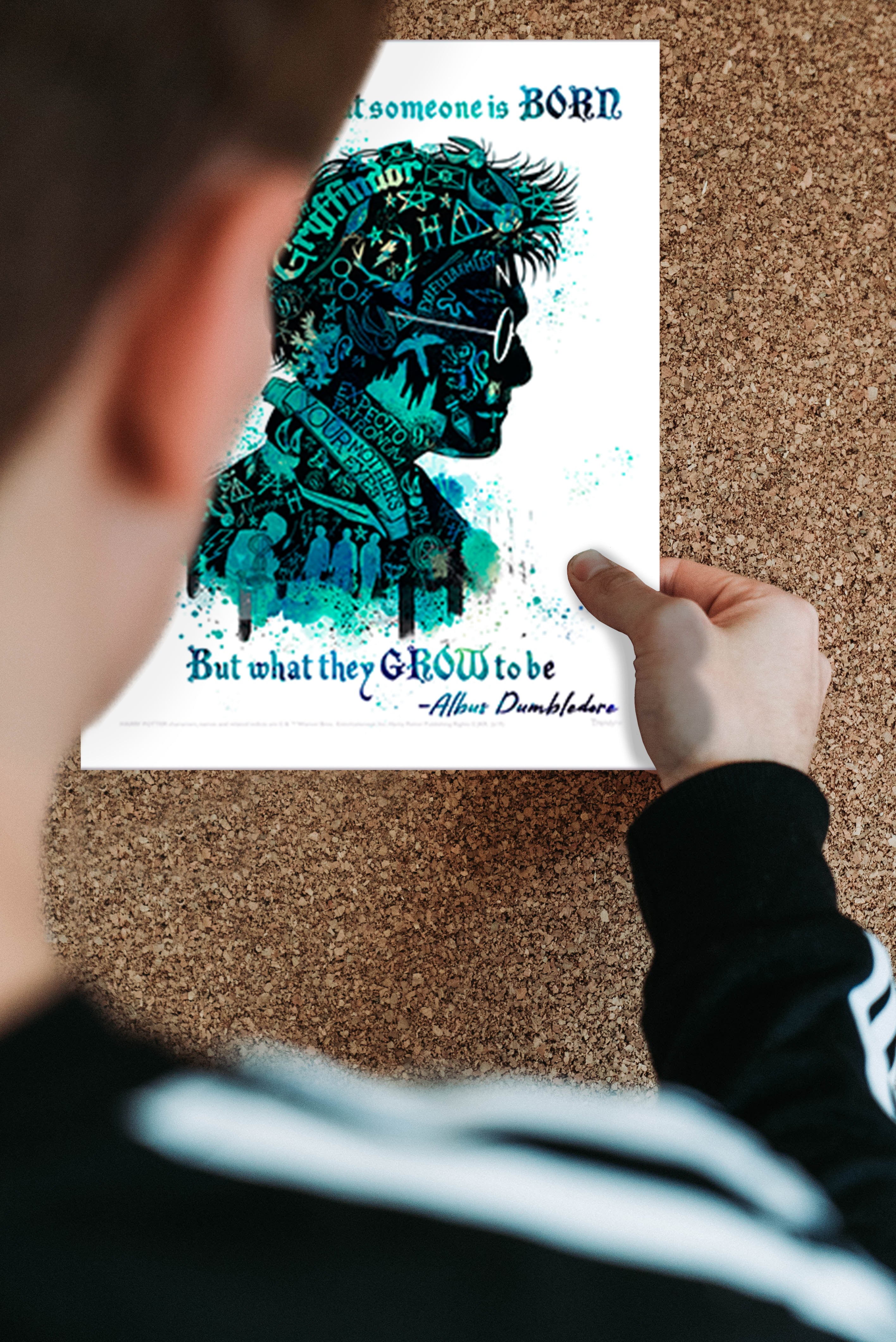 Harry Potter (Watercolor Dumbledore Quotes) TrendyPrint™ Wall Art Set TP08100051