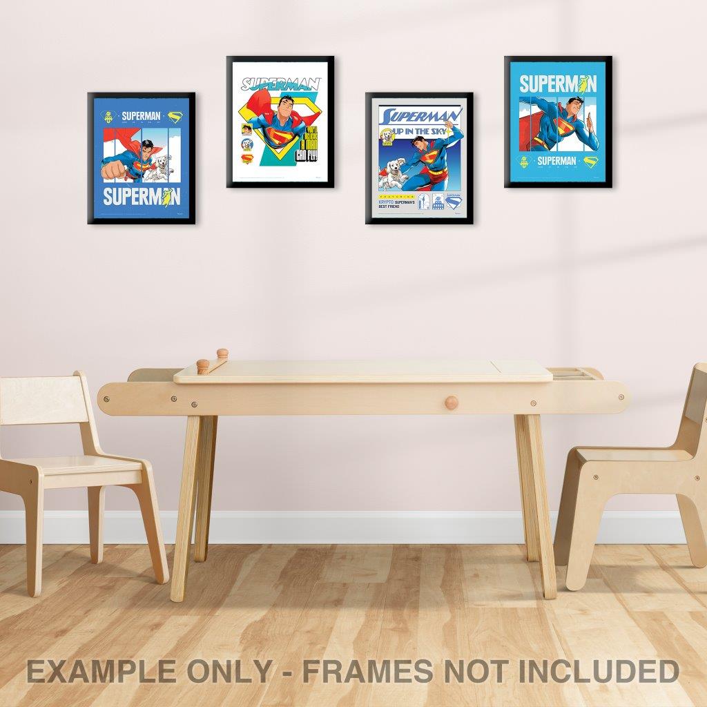 Superman (2025) (Up in the Sky) TrendyPrint™ Wall Art Set TP08100057