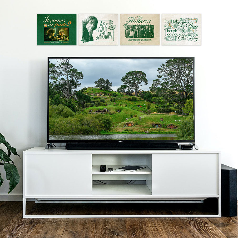 The Lord of the Rings: The Fellowship of the Ring (Hobbits) TrendyPrint™ Wall Art Set TP08100075