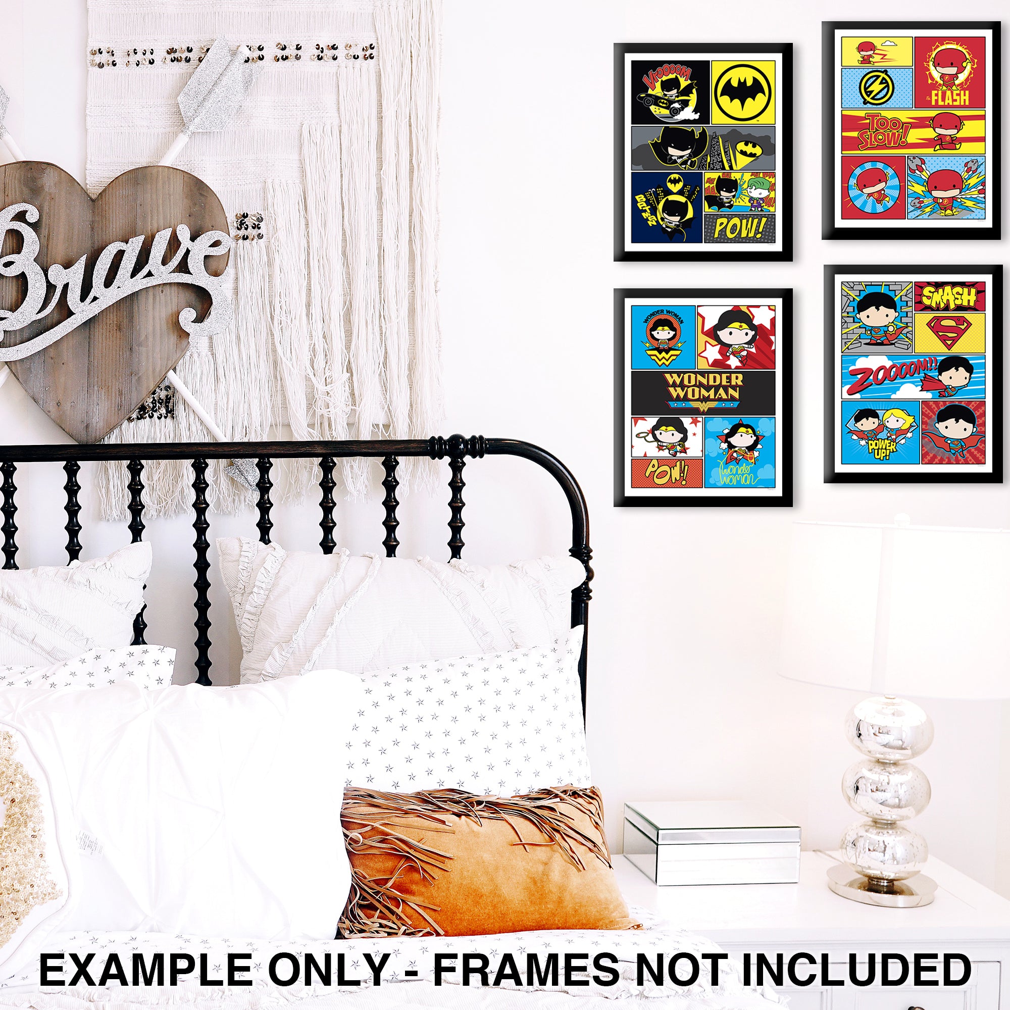 DC Comics (Justice League - Cartoon Comic Page) TrendyPrint™ Set   TP08100132