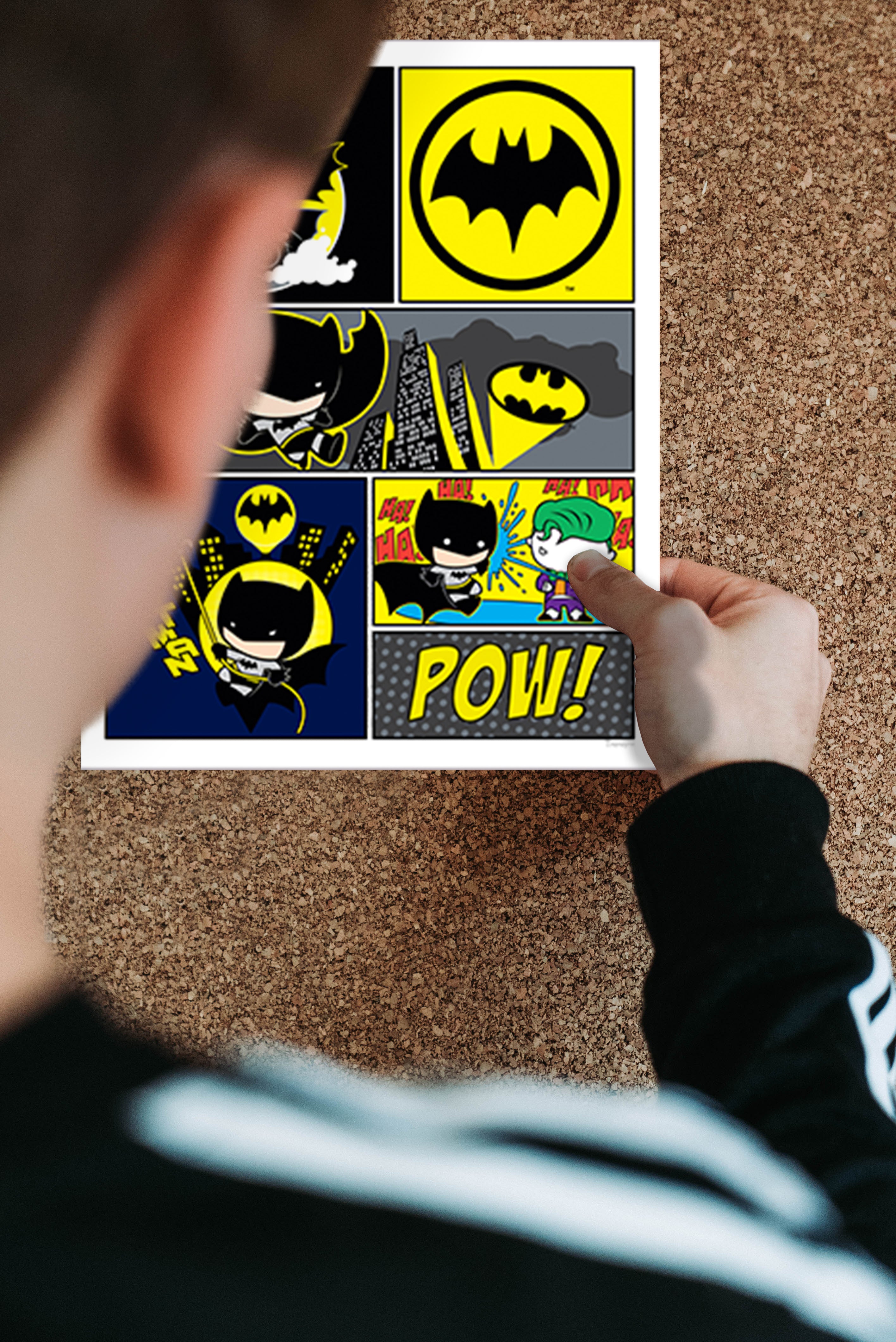 DC Comics (Justice League - Cartoon Comic Page) TrendyPrint™ Set   TP08100132