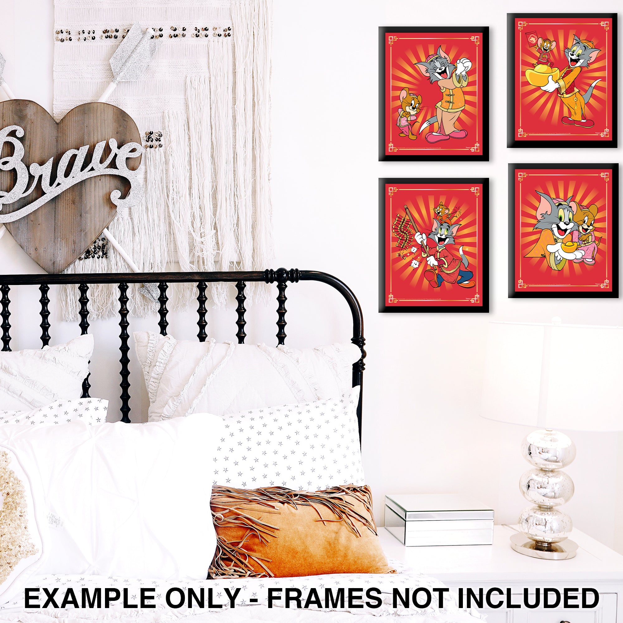 Tom and Jerry (Chinese New Year) TrendyPrint™ Wall Art Set TP08100184