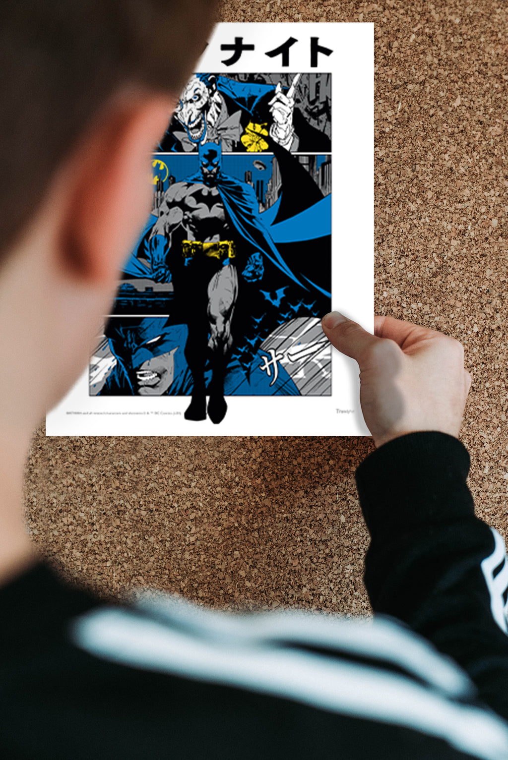 DC Comics (Batman - Manga) TrendyPrint™ Wall Art Set TP08100205