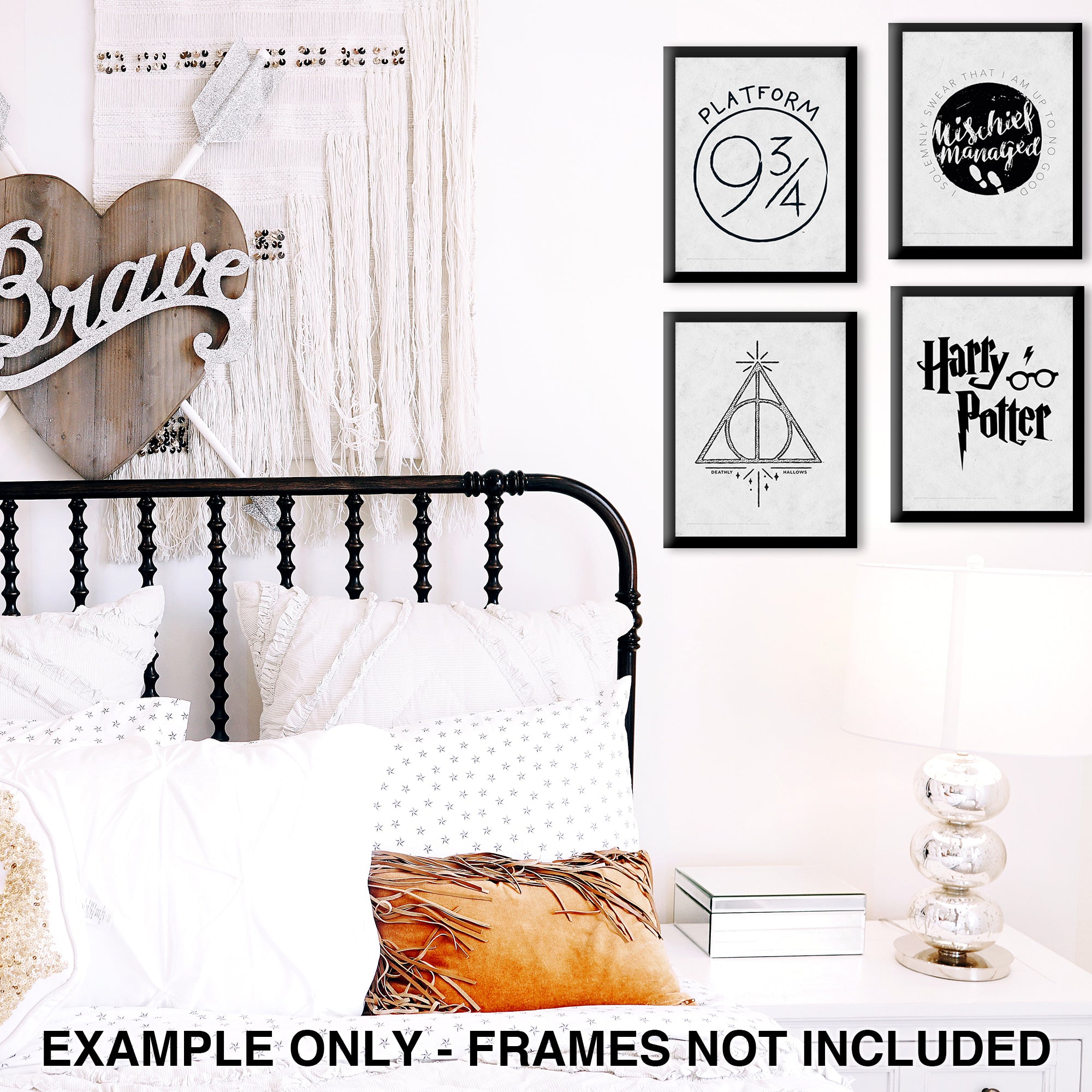 Harry Potter (Minimalistic Symbols) TrendyPrint™ Wall Art Set TP08100238