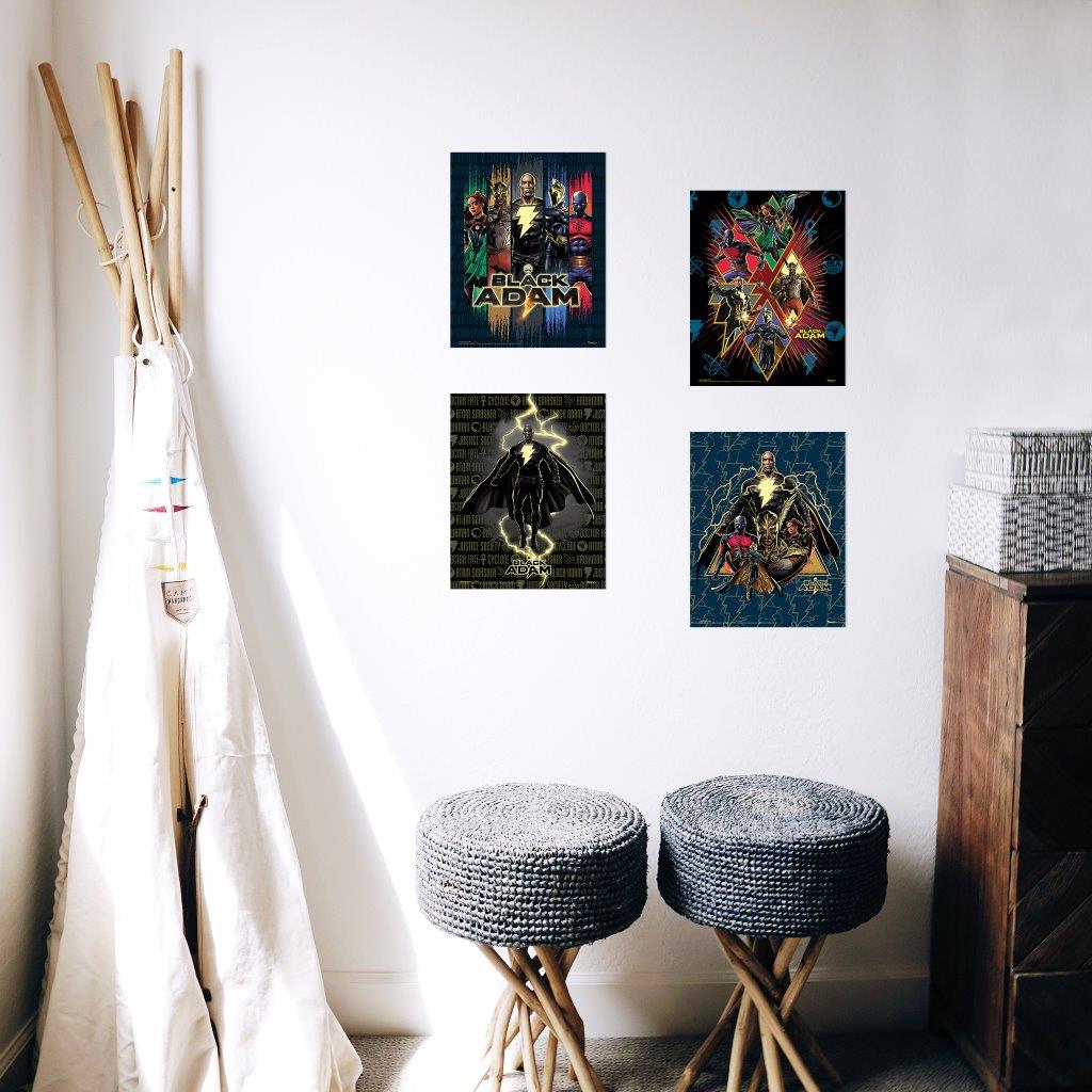 Black Adam (Black Adam) TrendyPrint™ Wall Art Set  TP08100240
