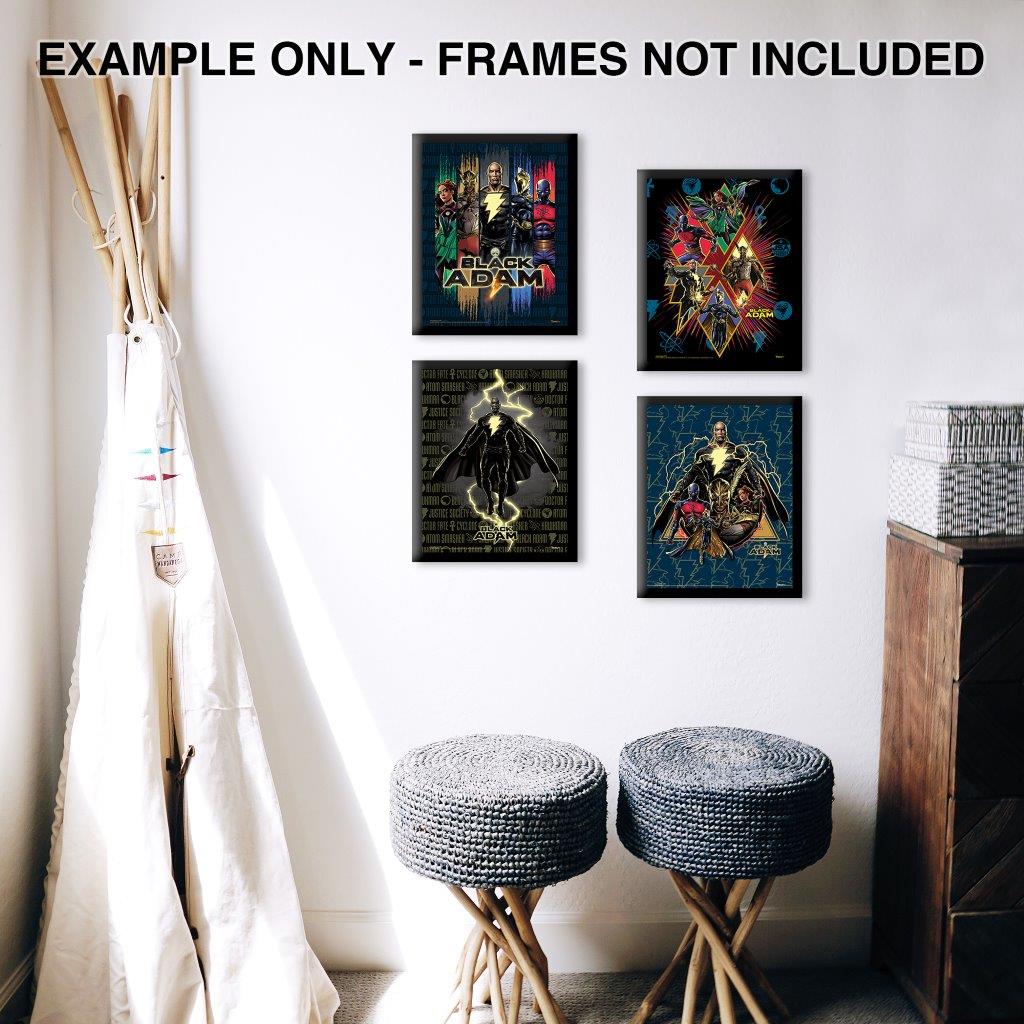 Black Adam (Black Adam) TrendyPrint™ Wall Art Set  TP08100240