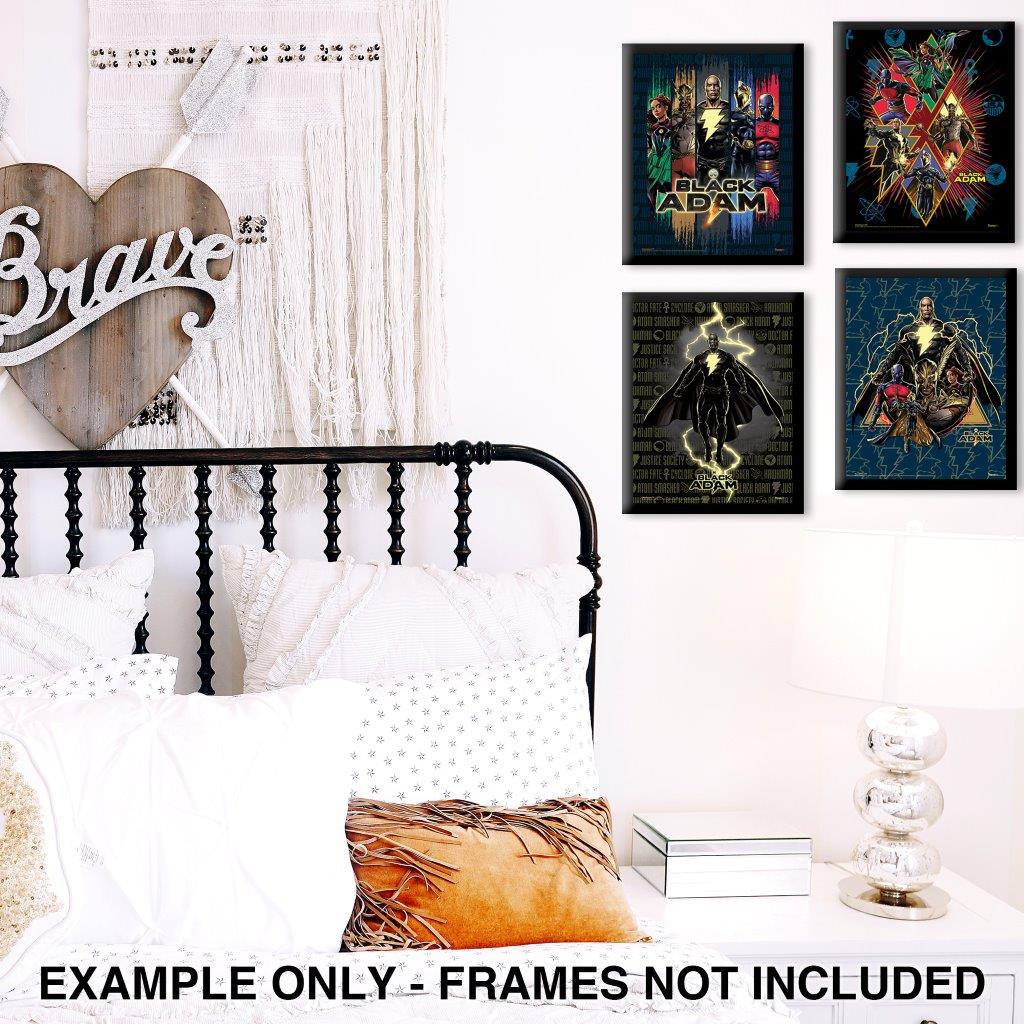 Black Adam (Black Adam) TrendyPrint™ Wall Art Set  TP08100240