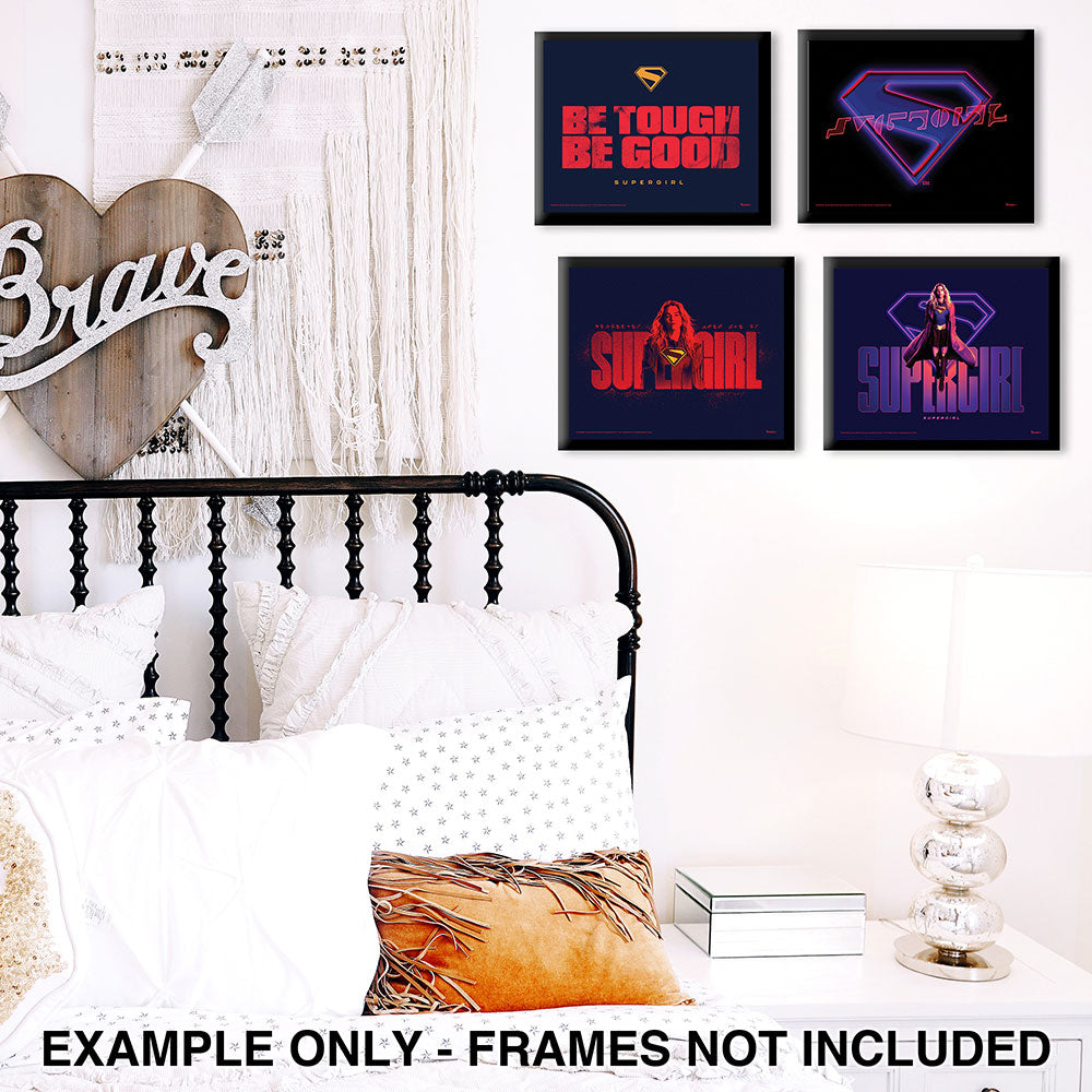 Supergirl (Be Good Be Tough) TrendyPrint™ Wall Art Set TP08100259