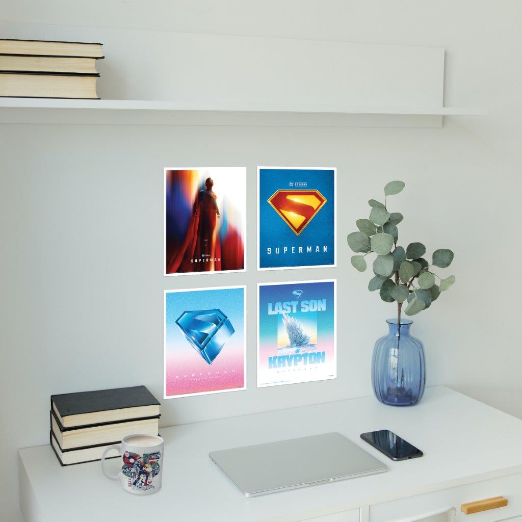 Superman (2025) (Last Son of Krypton) TrendyPrint™ Wall Art Set TP08100261
