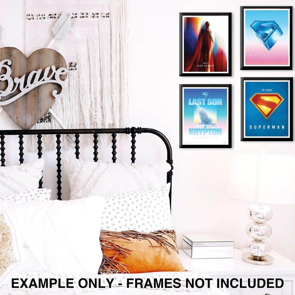 Superman (2025) (Last Son of Krypton) TrendyPrint™ Wall Art Set TP08100261