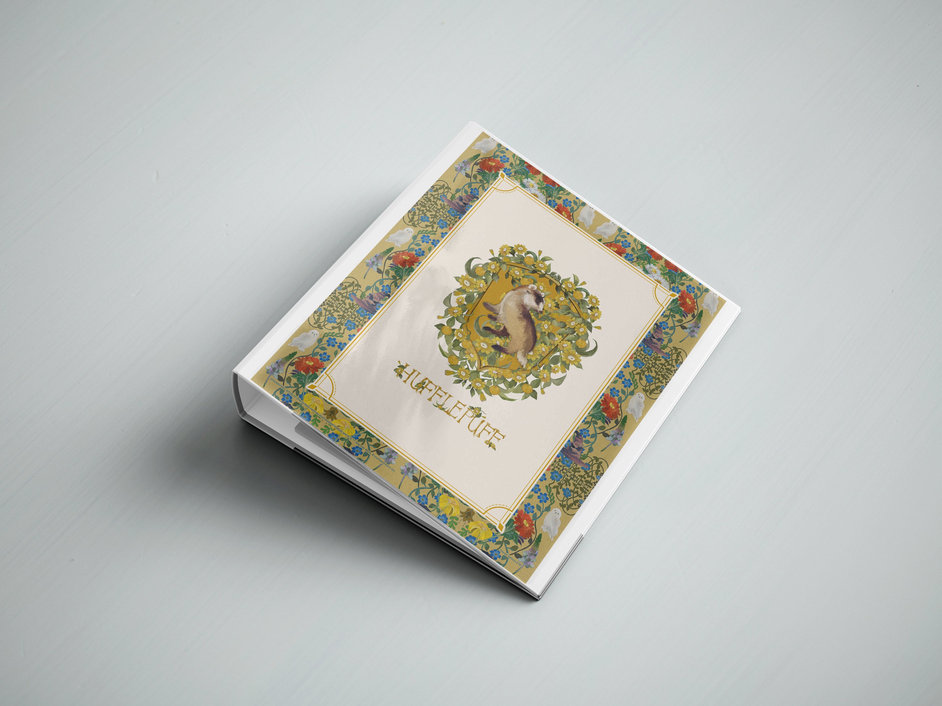 Harry Potter (Magical World Floral Houses) TrendyPrint Wall Art Set of Four TP08100322