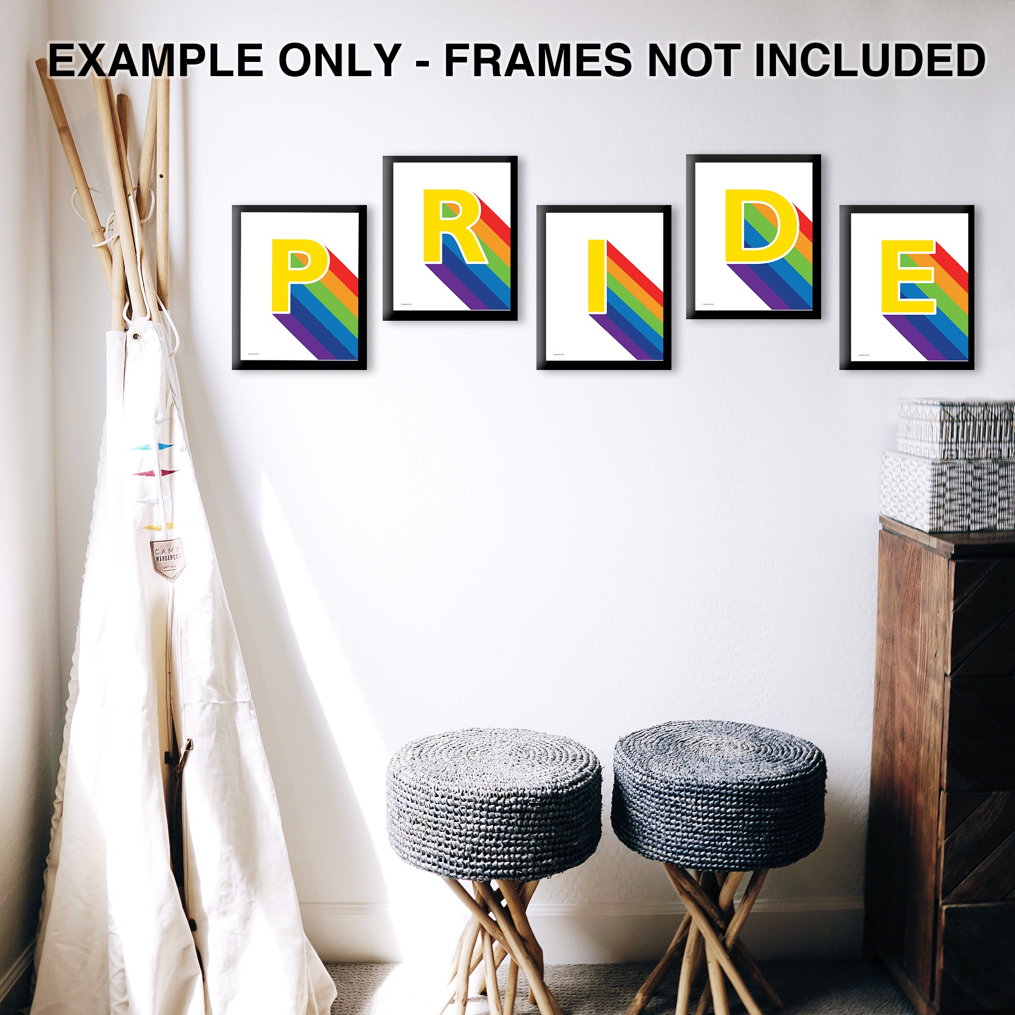 Pride Collection (Pride) TrendyPrint™ Wall Art Set TP08100326