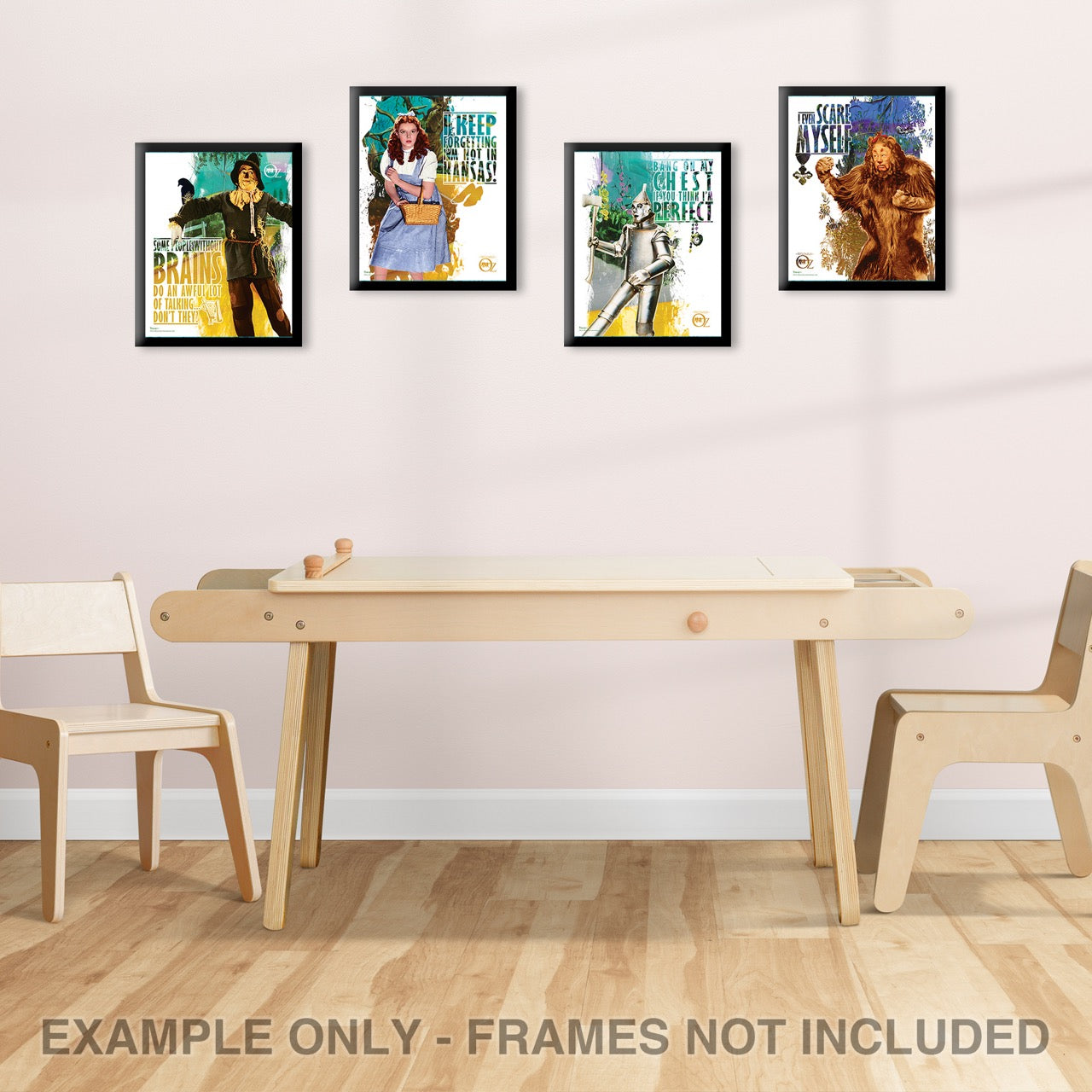 The Wizard of Oz (Off To See The Wizard) TrendyPrint™ Wall Art Set TP08100377