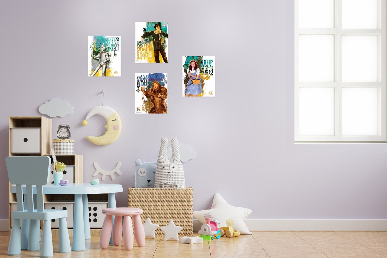 The Wizard of Oz (Off To See The Wizard) TrendyPrint™ Wall Art Set TP08100377