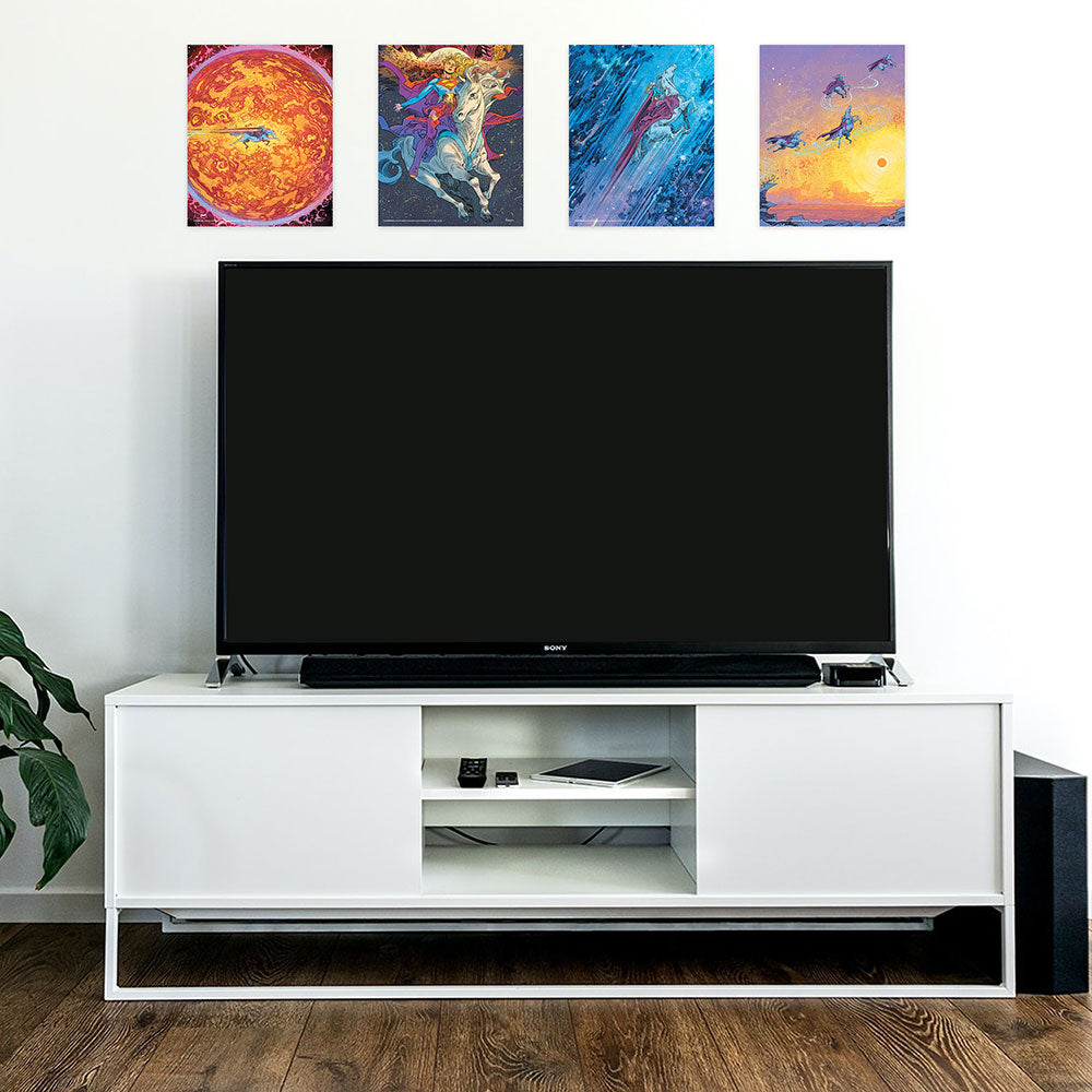 Supergirl (Supergirl and Her Horse) TrendyPrint™ Wall Art Set TP08100444