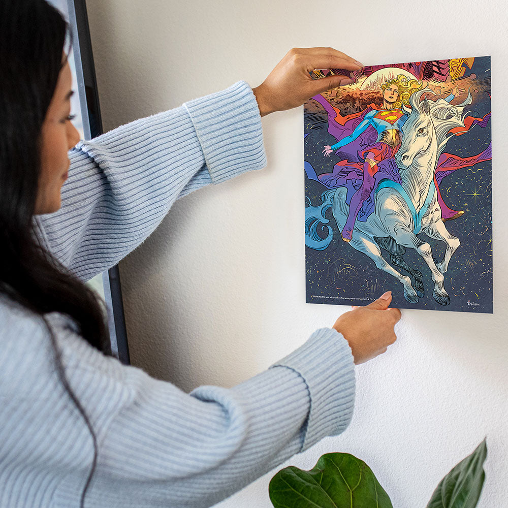 Supergirl (Supergirl and Her Horse) TrendyPrint™ Wall Art Set TP08100444