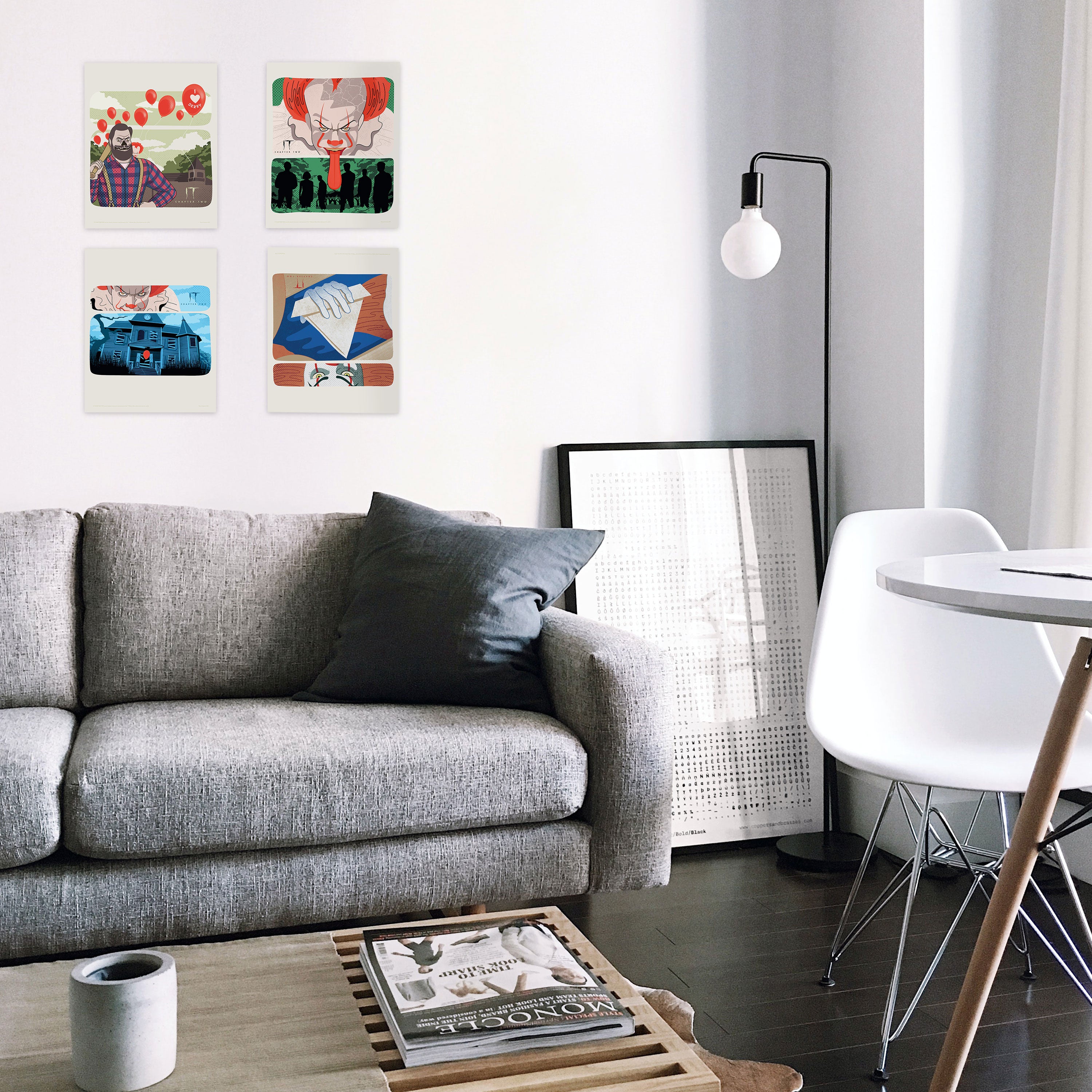 IT: Chapter Two (Art of Horror) TrendyPrint™ Wall Art Set TP08100449