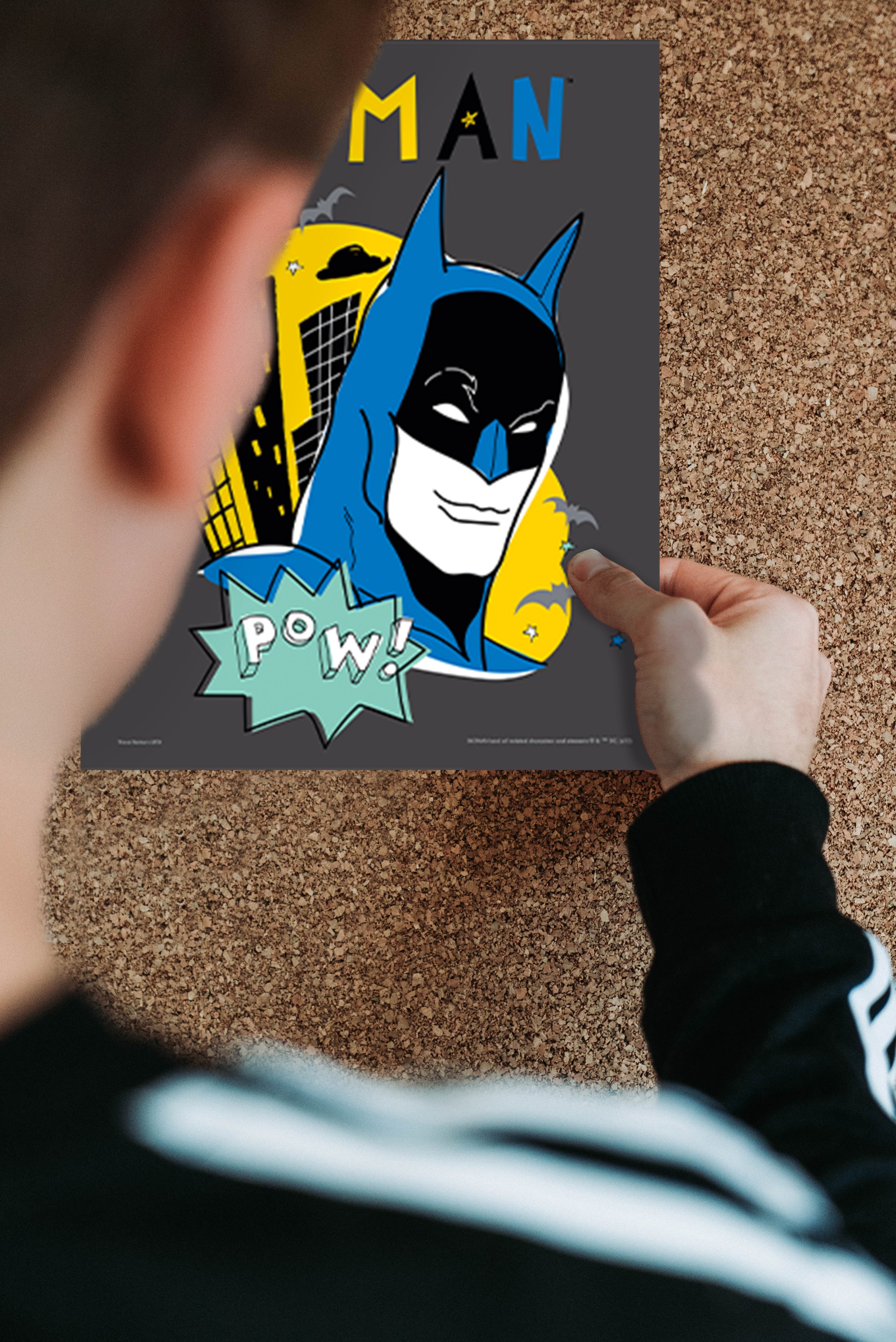 DC Comics (Justice League Men - Super Doodle) TrendyPrint™ Wall Art Set  TP08100457