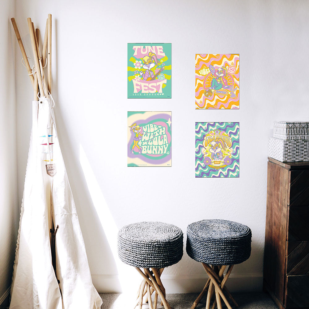 Looney Tunes (Lola Bunny Vibes) TrendyPrint™ Wall Art Set TP08100473