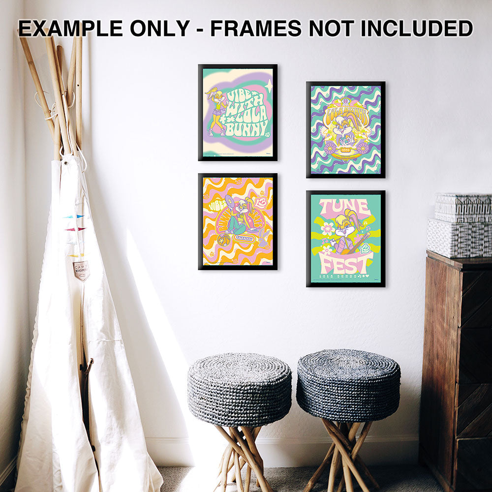 Looney Tunes (Lola Bunny Vibes) TrendyPrint™ Wall Art Set TP08100473