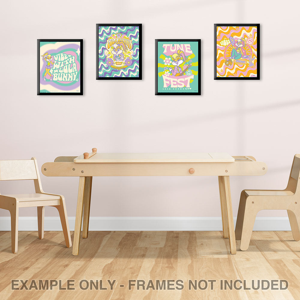 Looney Tunes (Lola Bunny Vibes) TrendyPrint™ Wall Art Set TP08100473