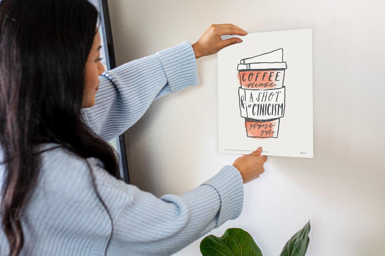 Gilmore Girls (Lorelai and Rory Quotes) TrendyPrint™ Wall Art Set TP08100542