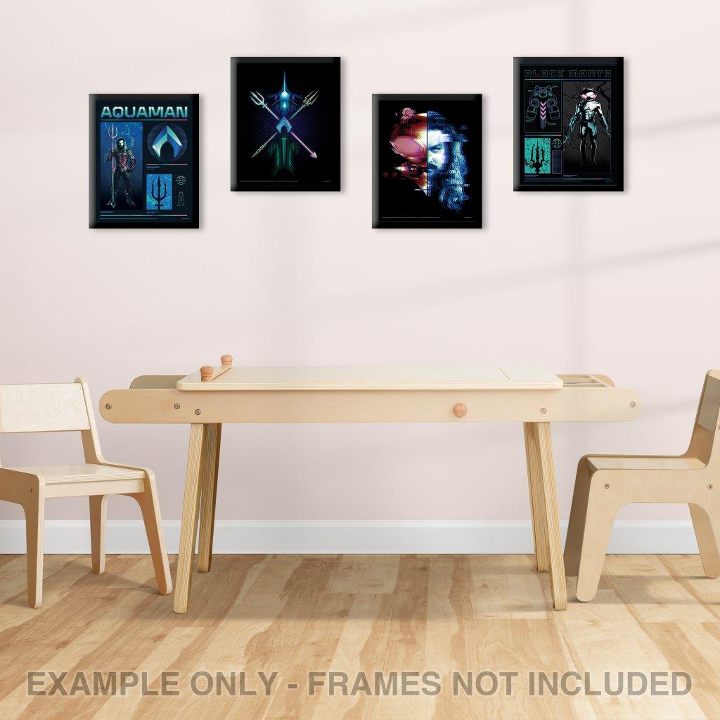 Aquaman and the Lost Kingdom (Atlantis Vs Necrus) TrendyPrint™ Wall Art Set TP08100571