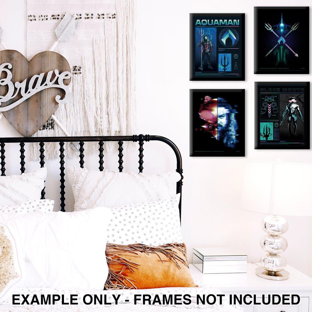 Aquaman and the Lost Kingdom (Atlantis Vs Necrus) TrendyPrint™ Wall Art Set TP08100571