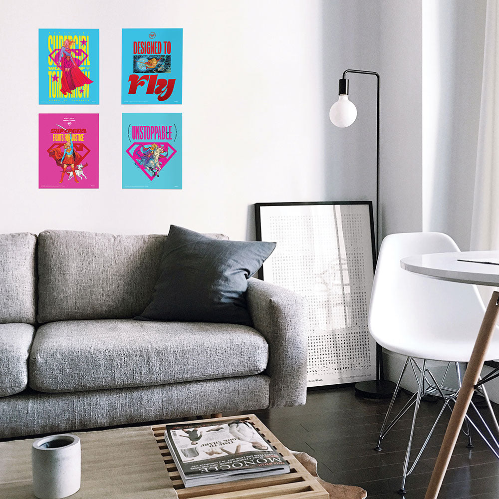 Supergirl (Super Powers) TrendyPrint™ Wall Art Set TP08100596