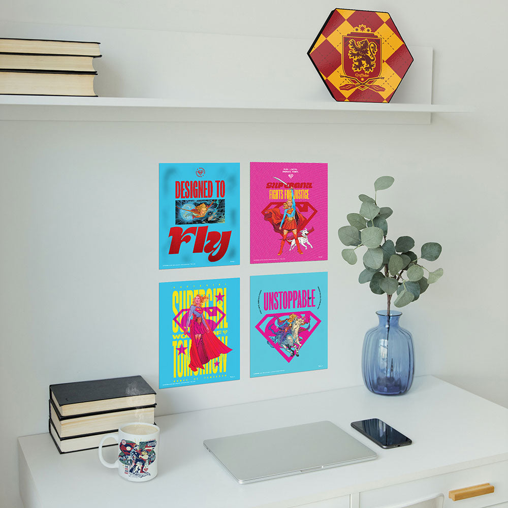 Supergirl (Super Powers) TrendyPrint™ Wall Art Set TP08100596