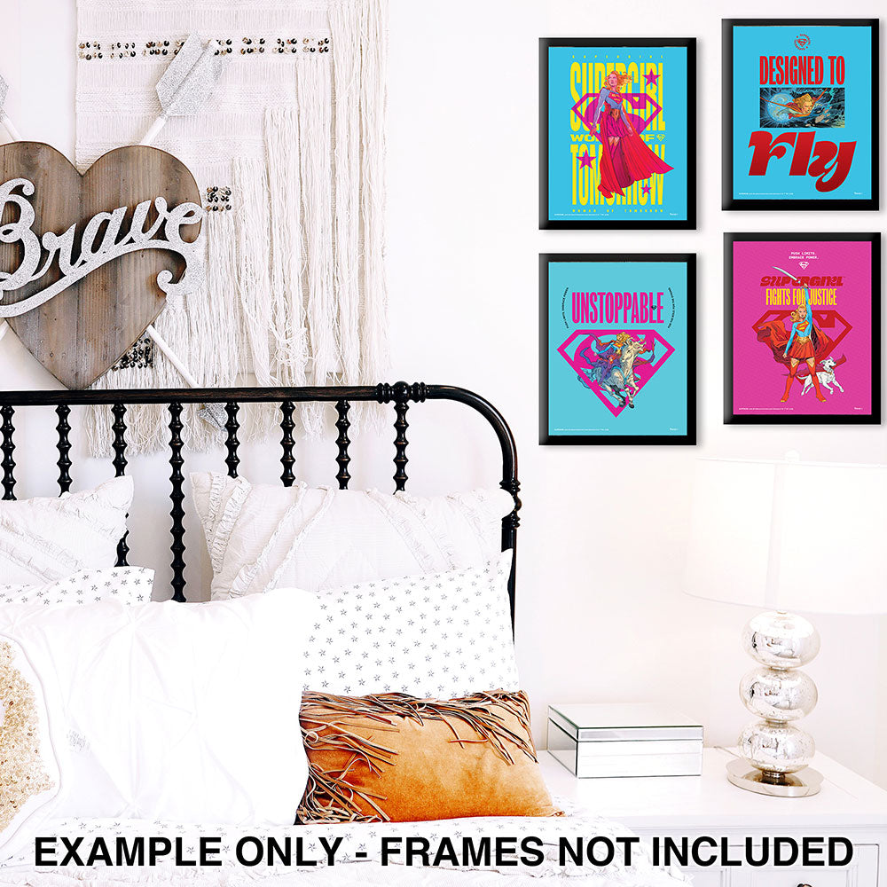 Supergirl (Super Powers) TrendyPrint™ Wall Art Set TP08100596