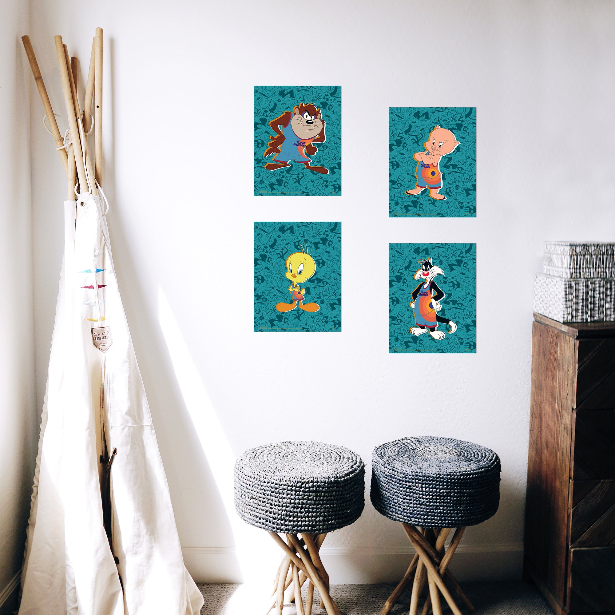 Space Jam: A New Legacy (String 2) TrendyPrint™ Wall Art Set TP08100656