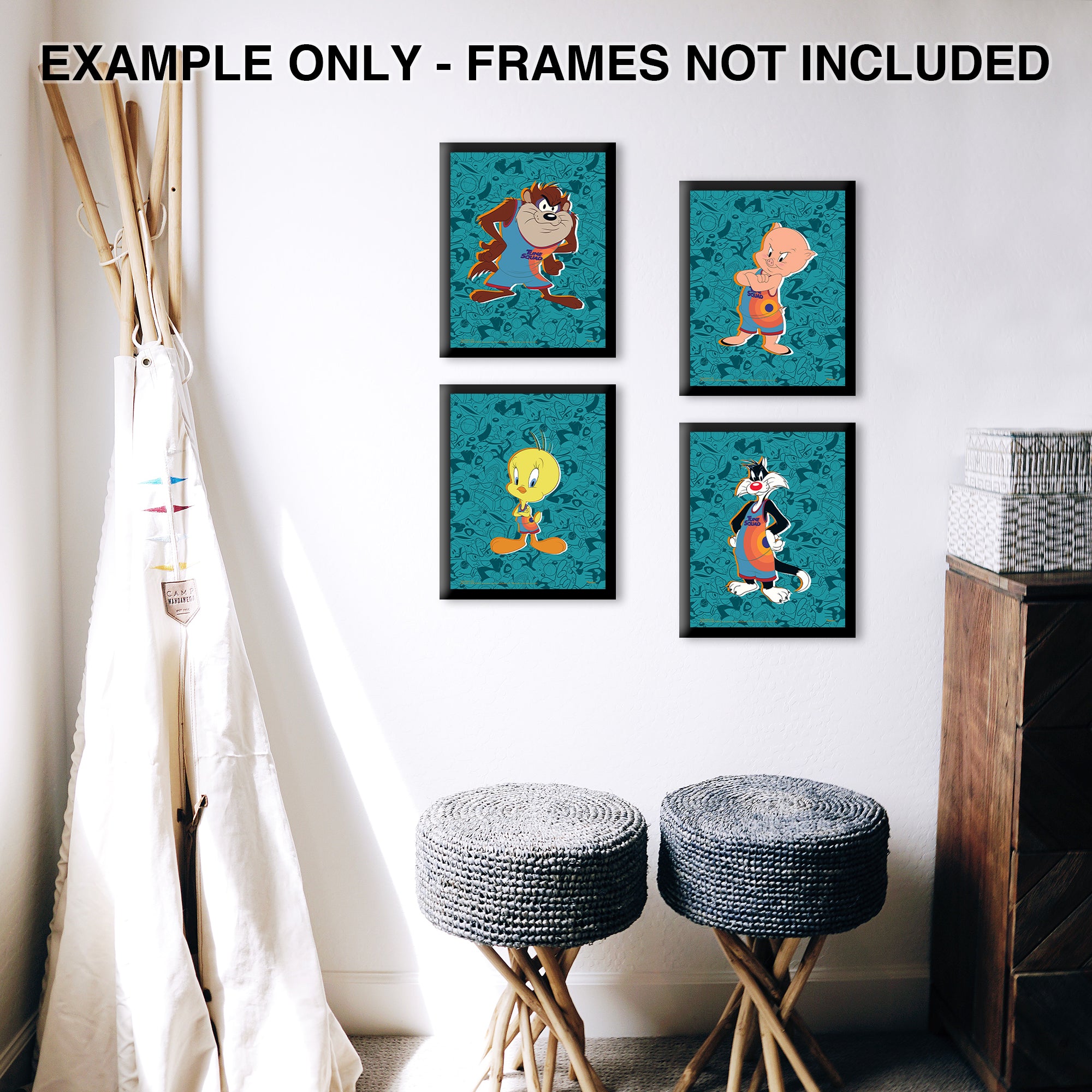Space Jam: A New Legacy (String 2) TrendyPrint™ Wall Art Set TP08100656