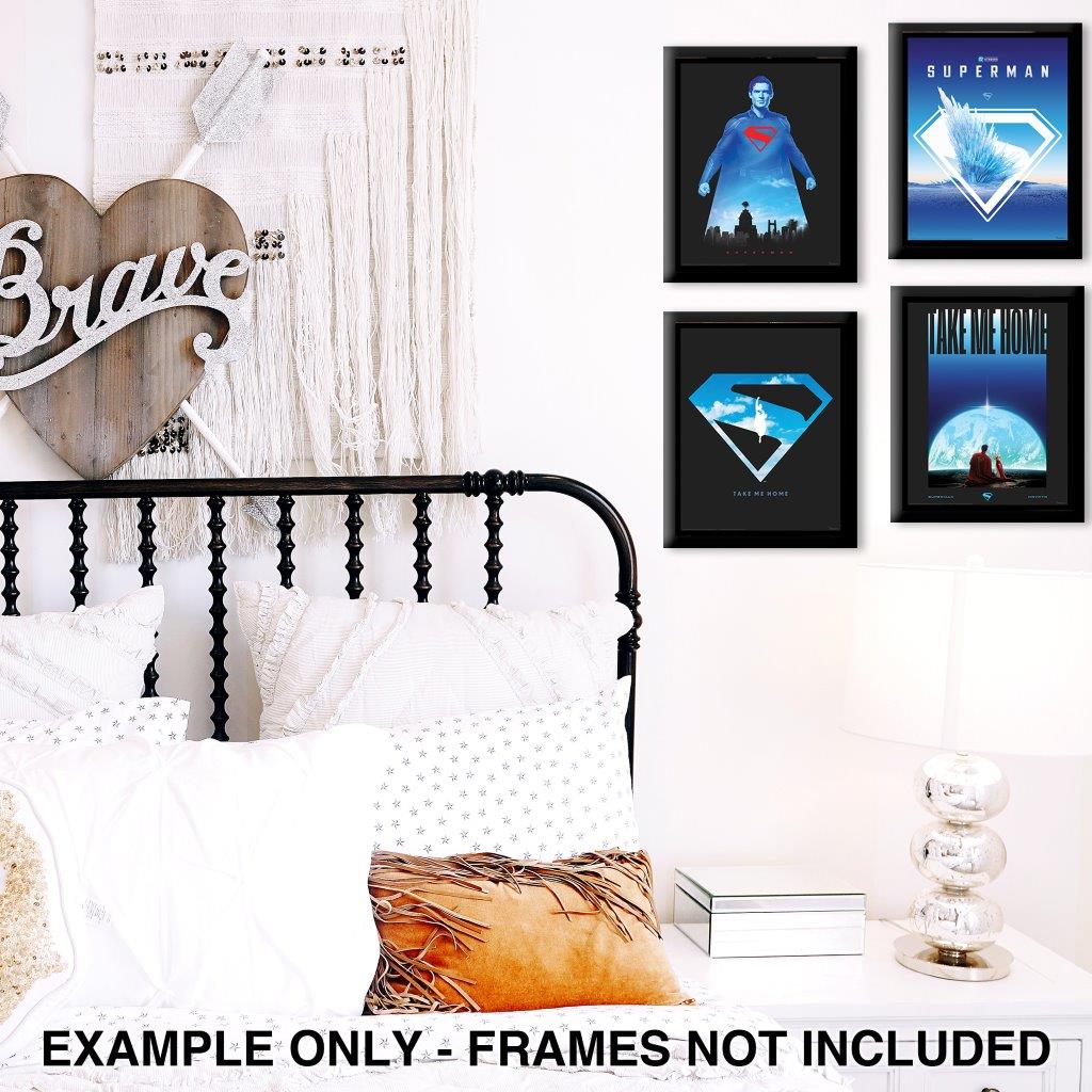 Superman (2025) (Take Me Home) TrendyPrint™ Wall Art Set TP08100678