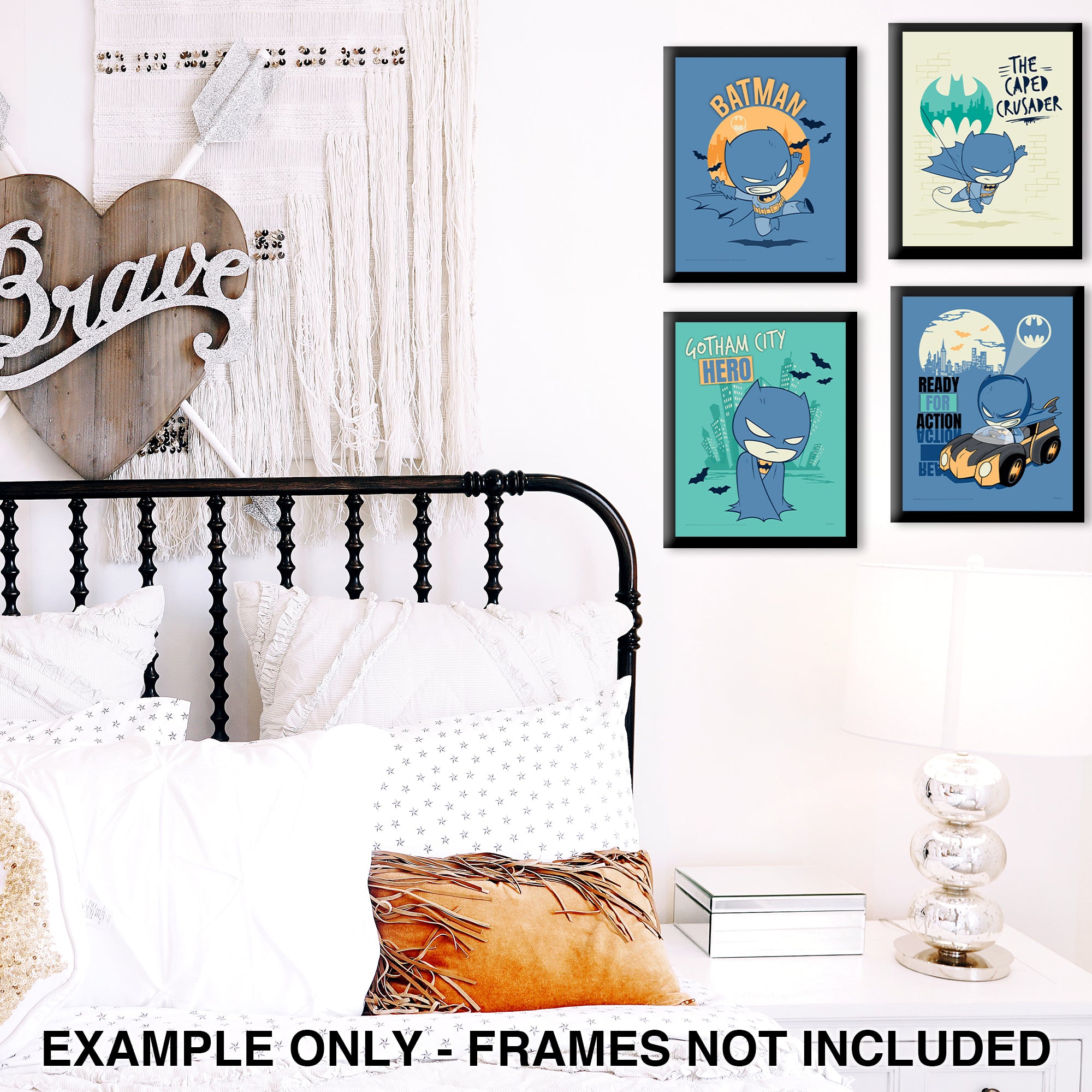 DC Comics (Batman - Chibi) TrendyPrint™ Wall Art Set TP08100694