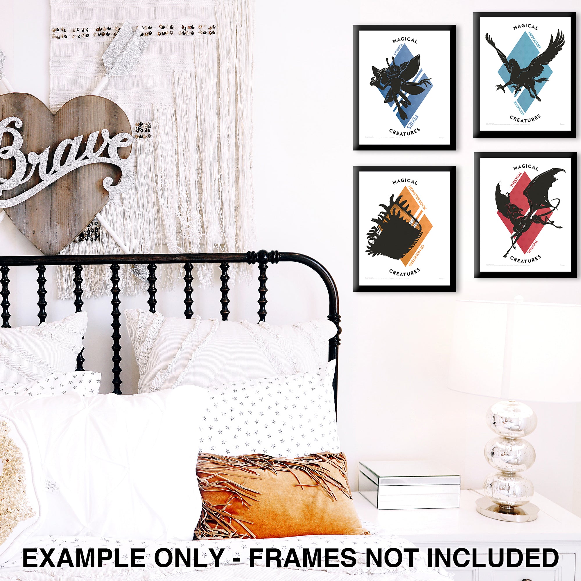 Harry Potter (Magical Creatures) TrendyPrint™ Wall Art Set TP08100696