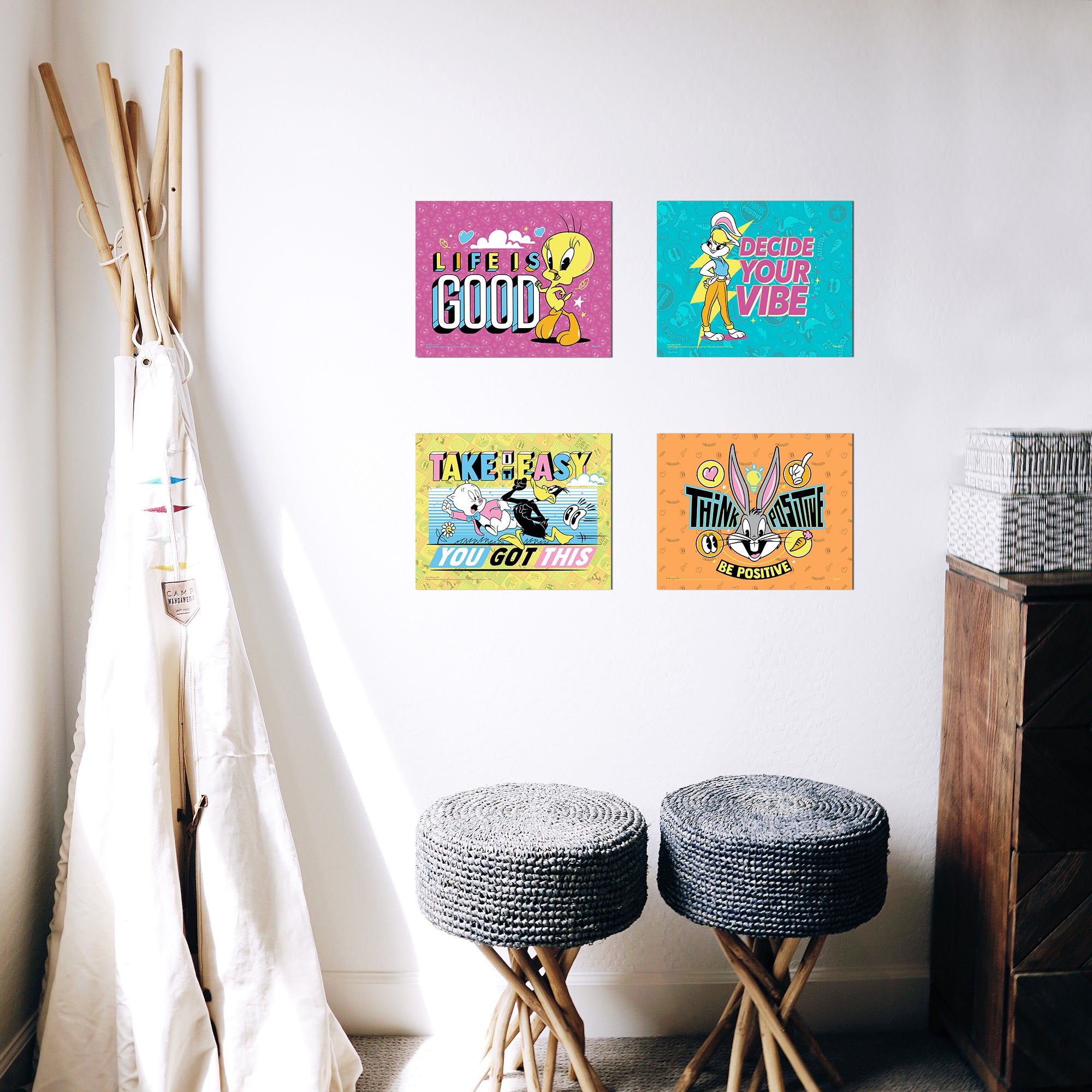 Looney Tunes (Good Vibes) TrendyPrint™ Set  TP08100712