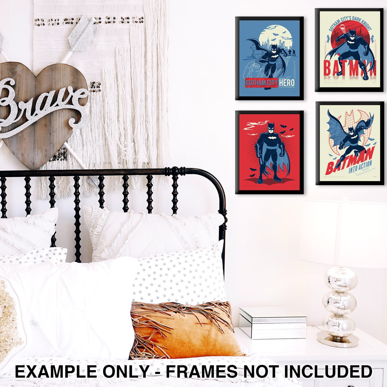 DC Comics (Batman - Gotham City Hero) TrendyPrint™ Wall Art Set TP08100718