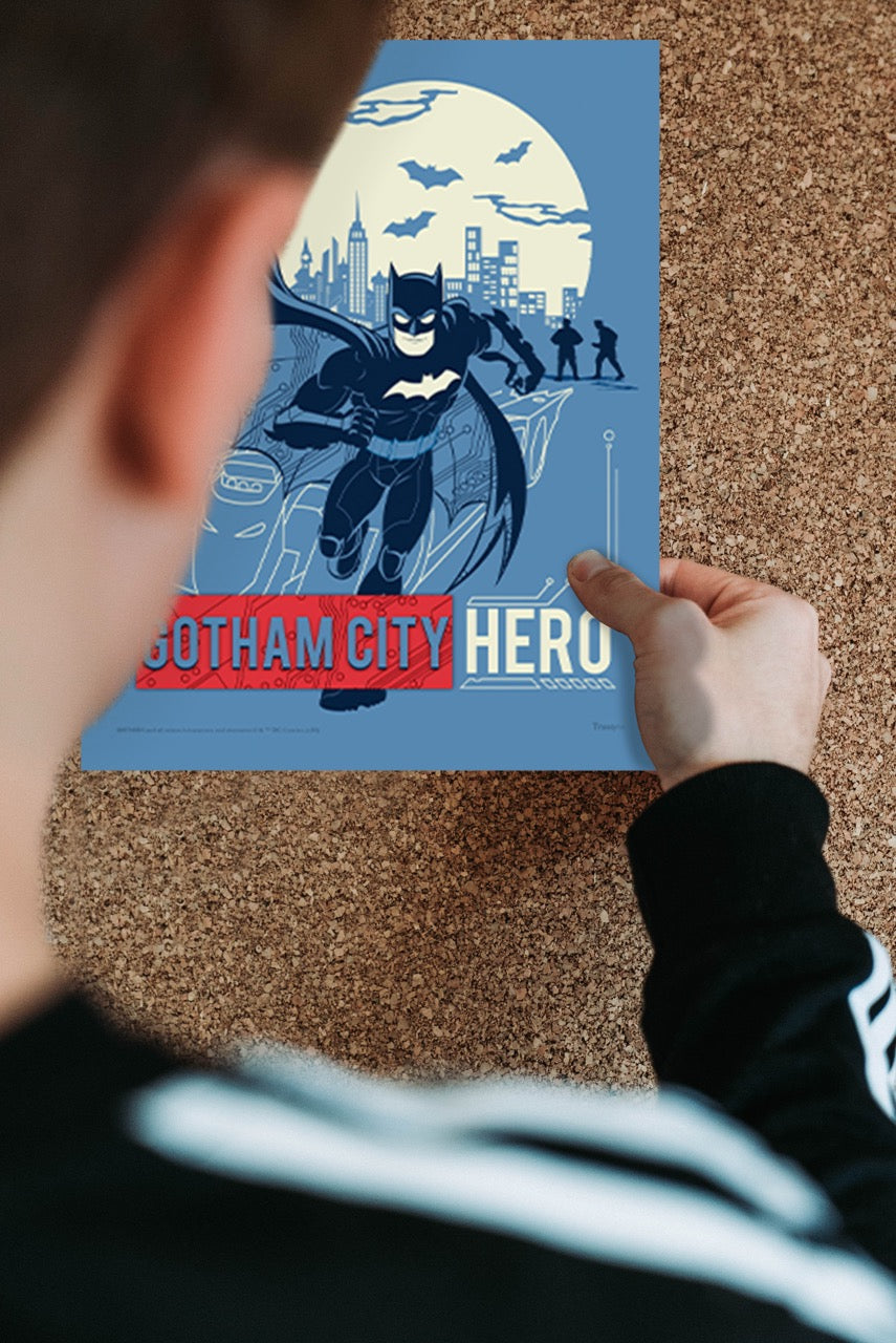 DC Comics (Batman - Gotham City Hero) TrendyPrint™ Wall Art Set TP08100718