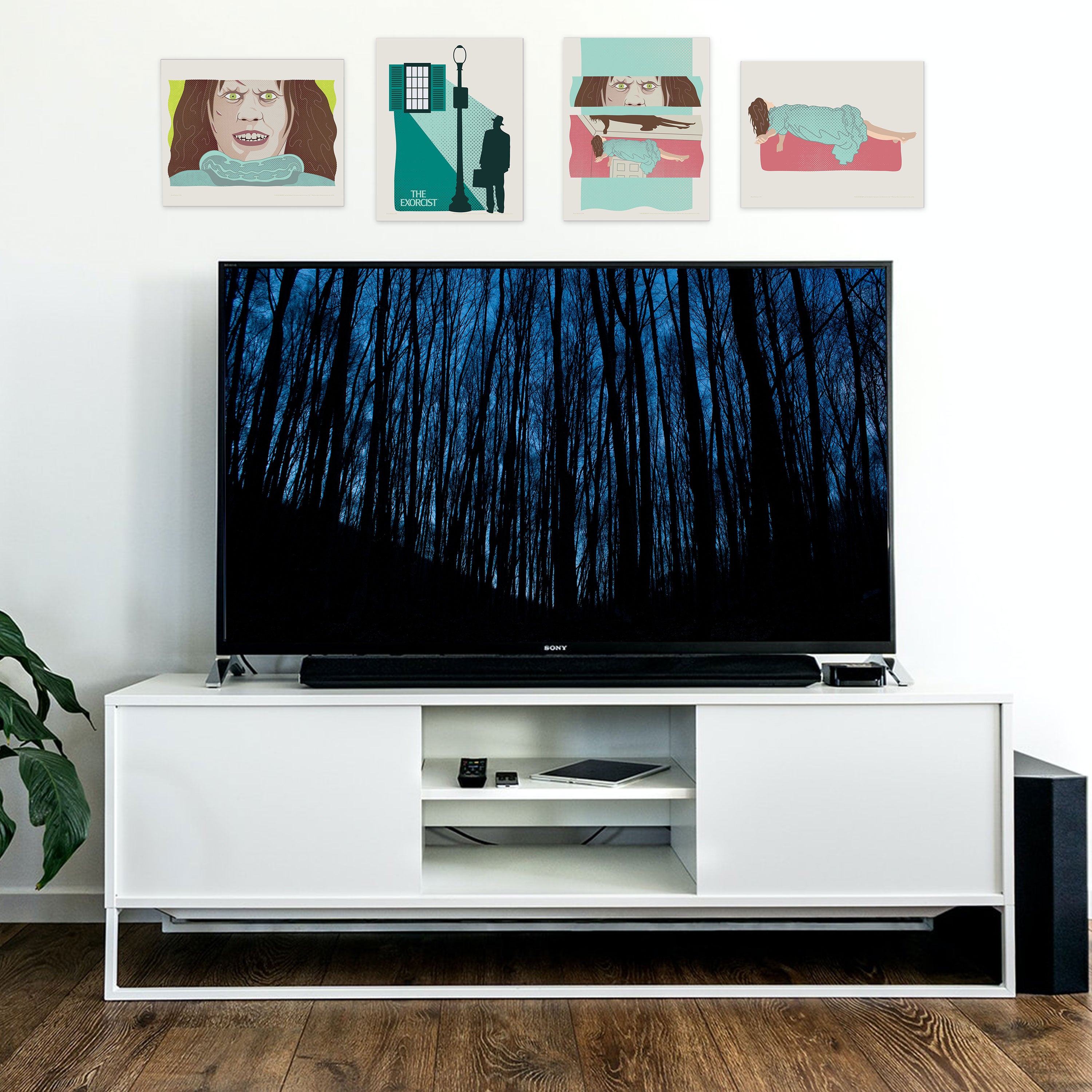 The Exorcist (Art of Horror) TrendyPrint™ Wall Art Set TP08100792