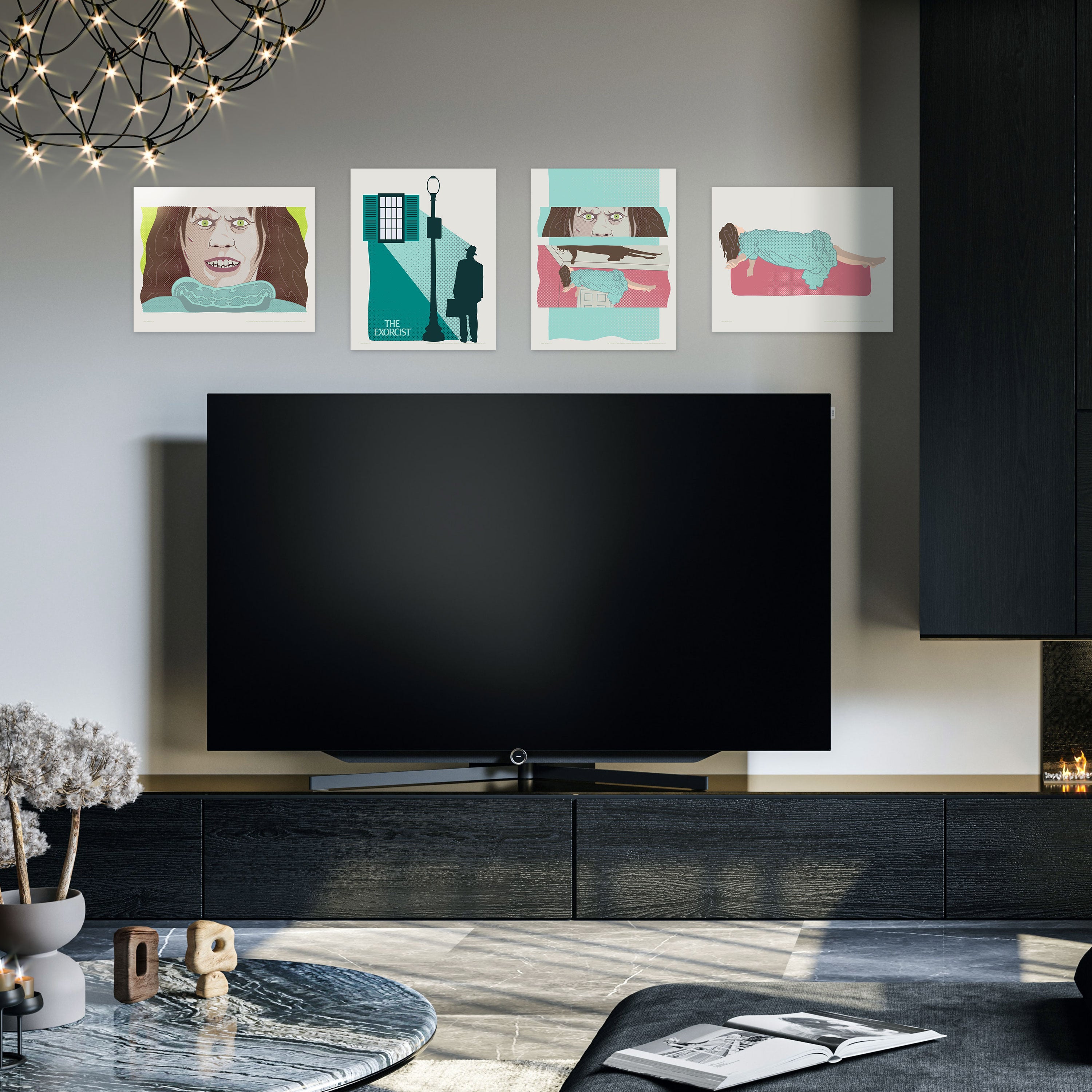 The Exorcist (Art of Horror) TrendyPrint™ Wall Art Set TP08100792