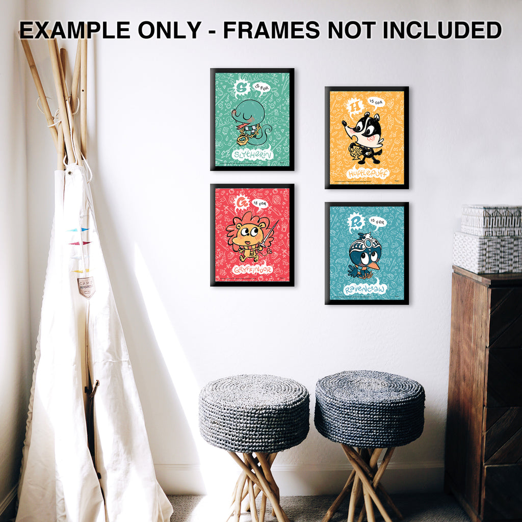Harry Potter (Hogwarts Alphabet) TrendyPrint™ Wall Art Set TP08100807