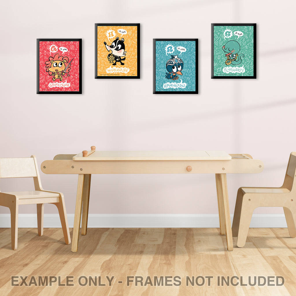 Harry Potter (Hogwarts Alphabet) TrendyPrint™ Wall Art Set TP08100807