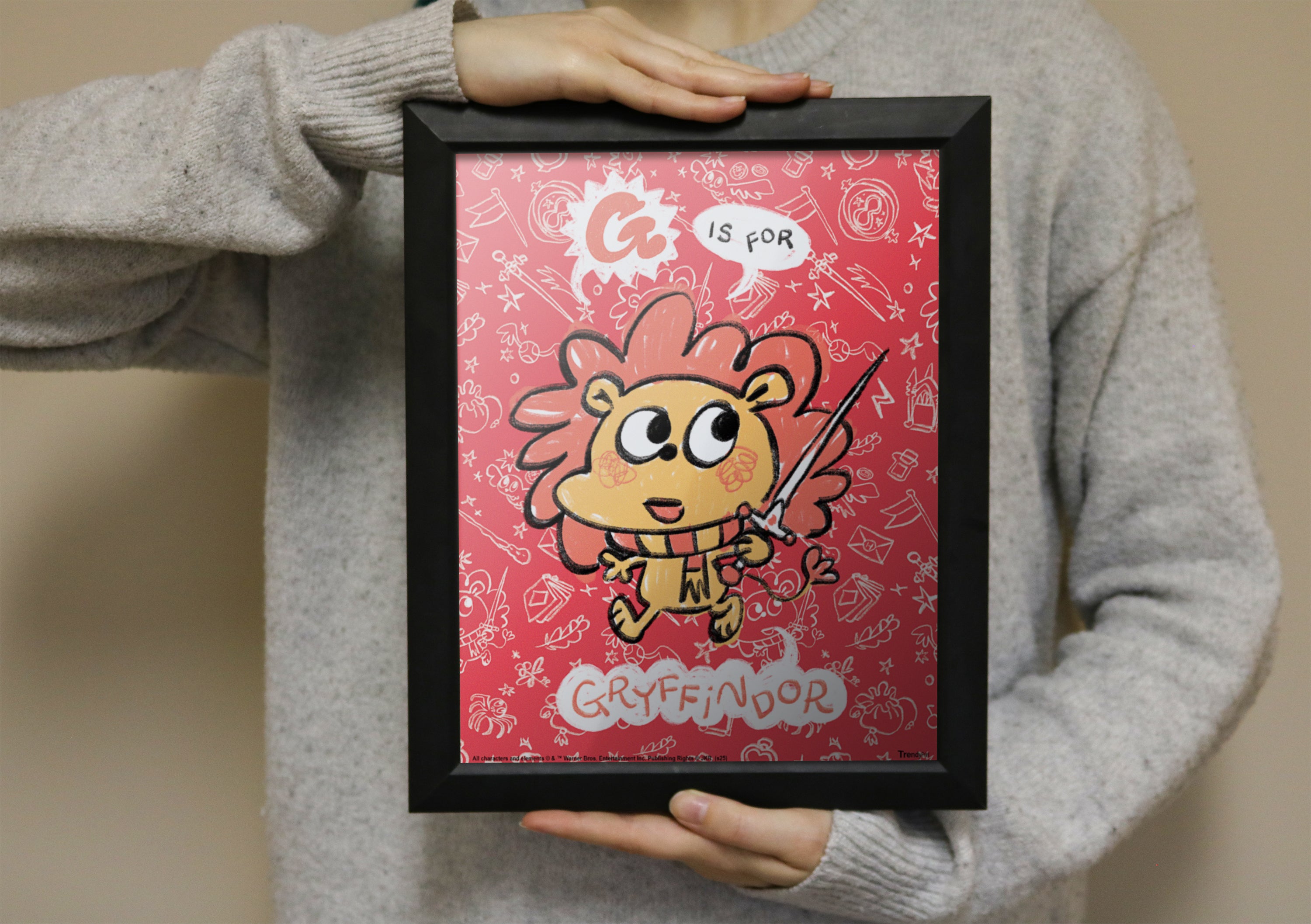 Harry Potter (Hogwarts Alphabet) TrendyPrint™ Wall Art Set TP08100807