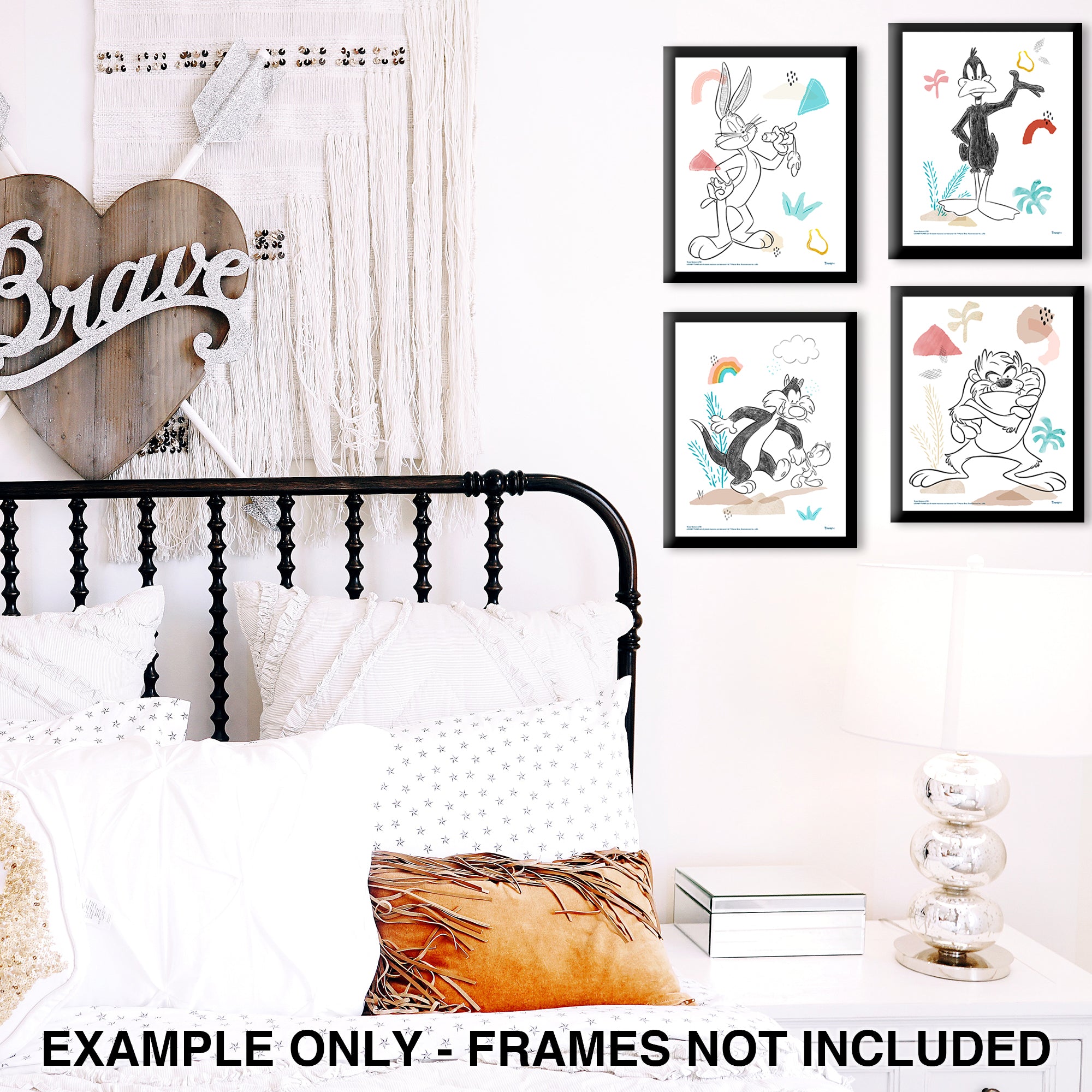 Looney Tunes (Doodles and Sketches) TrendyPrint™ Wall Art Set TP08100827