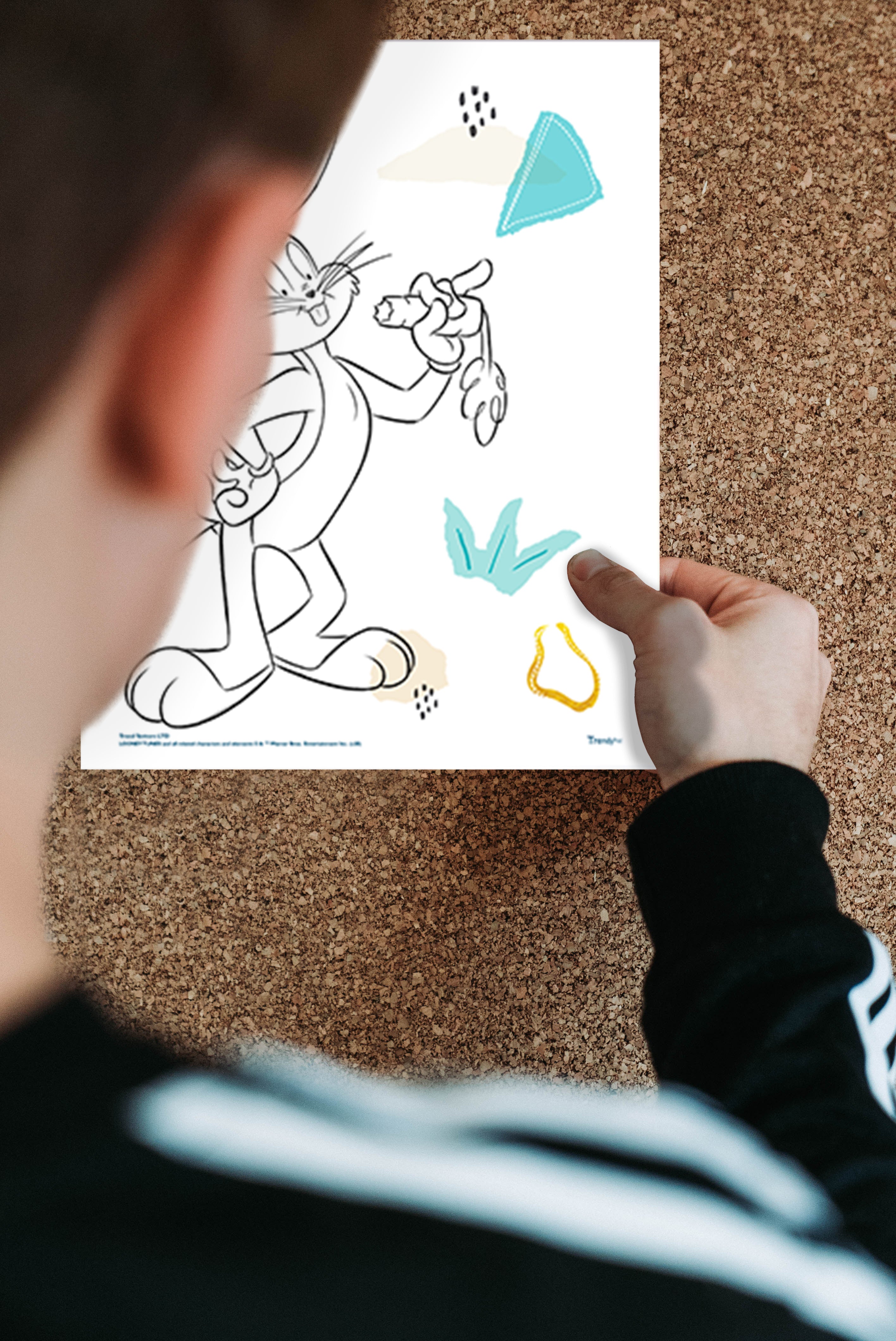Looney Tunes (Doodles and Sketches) TrendyPrint™ Wall Art Set TP08100827