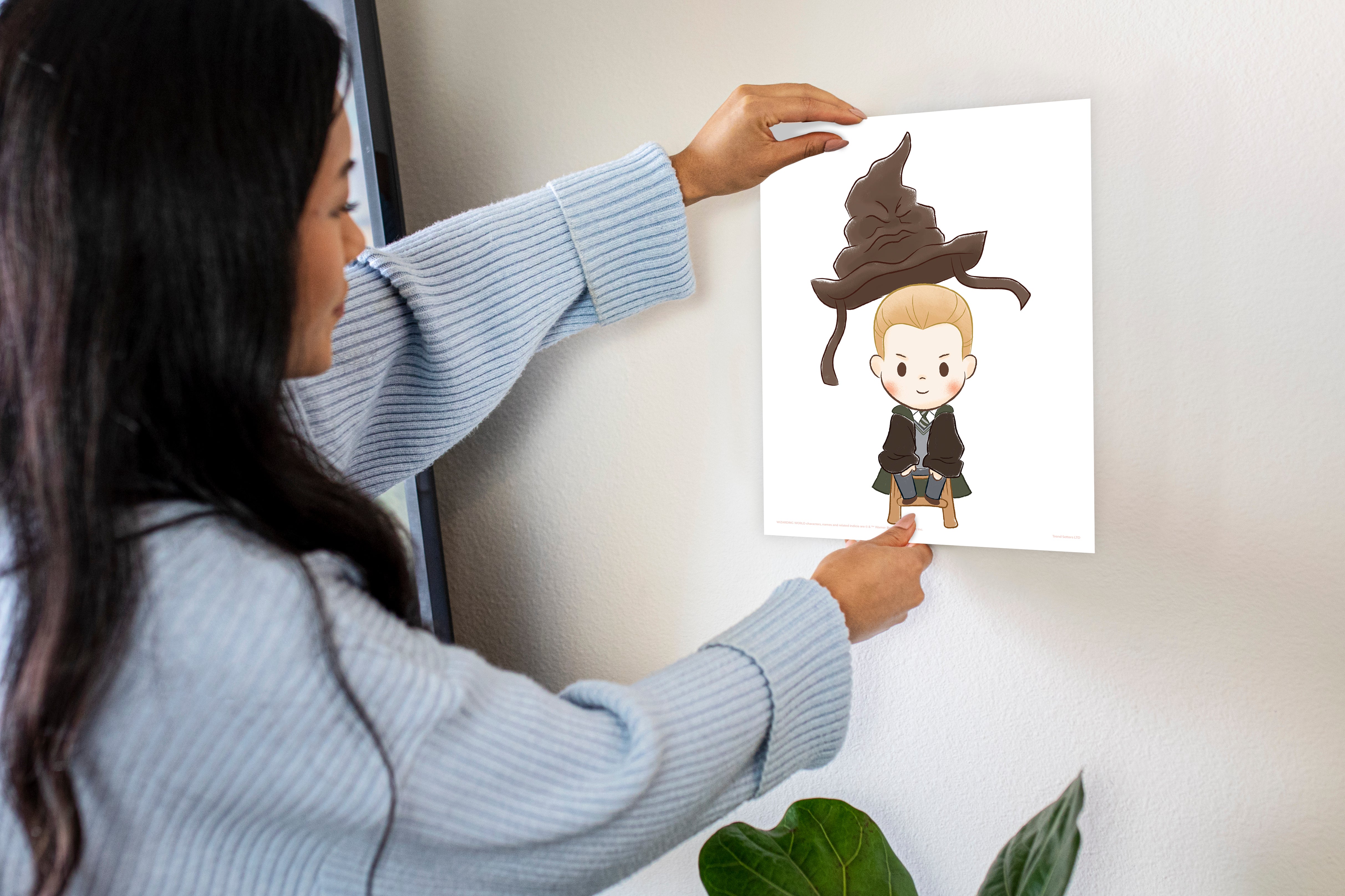 Harry Potter (Tiny Magic - Sorting Hat) TrendyPrint Wall Art Set of Four TP08100830