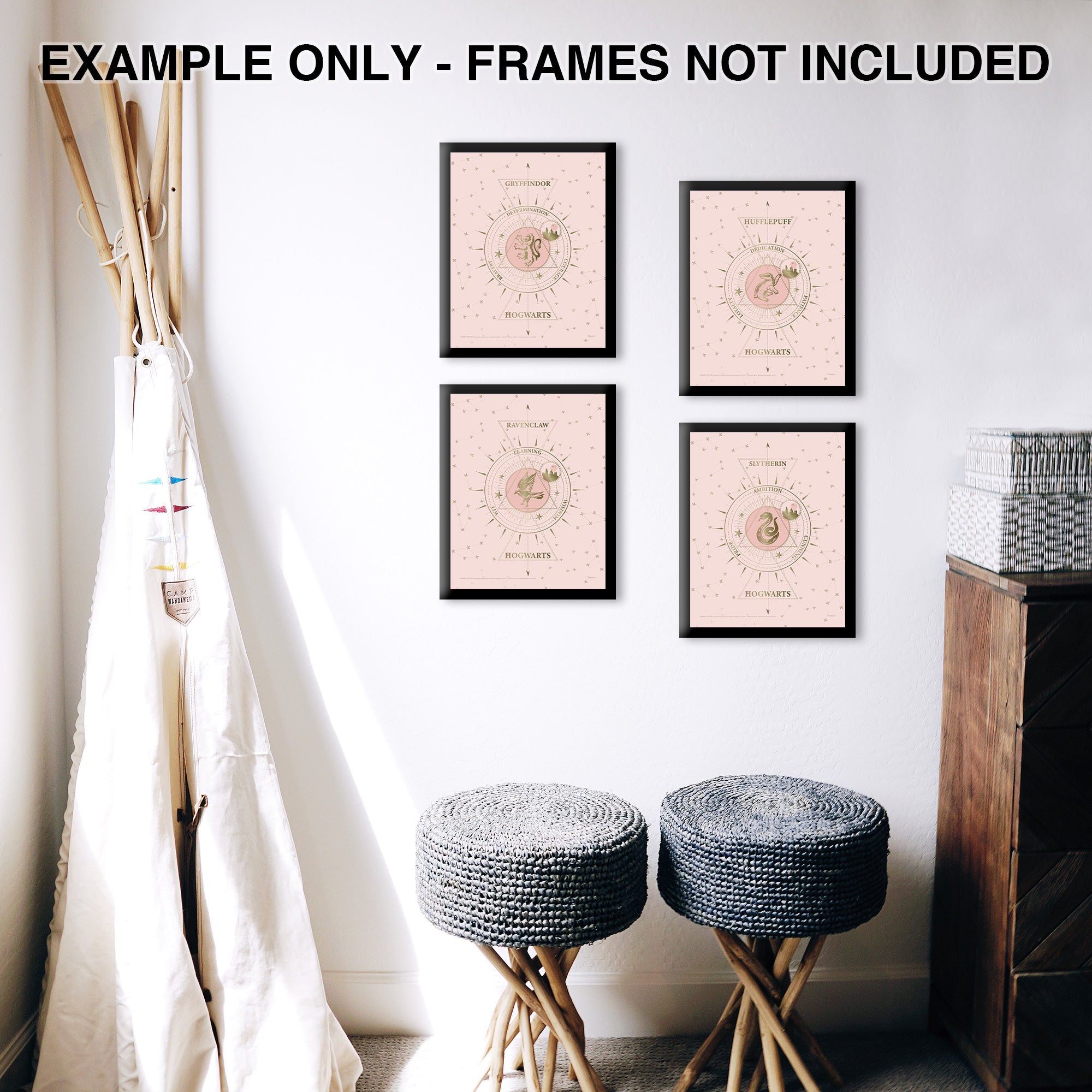 Harry Potter (Constellation House) TrendyPrint™ Wall Art Set TP08100831