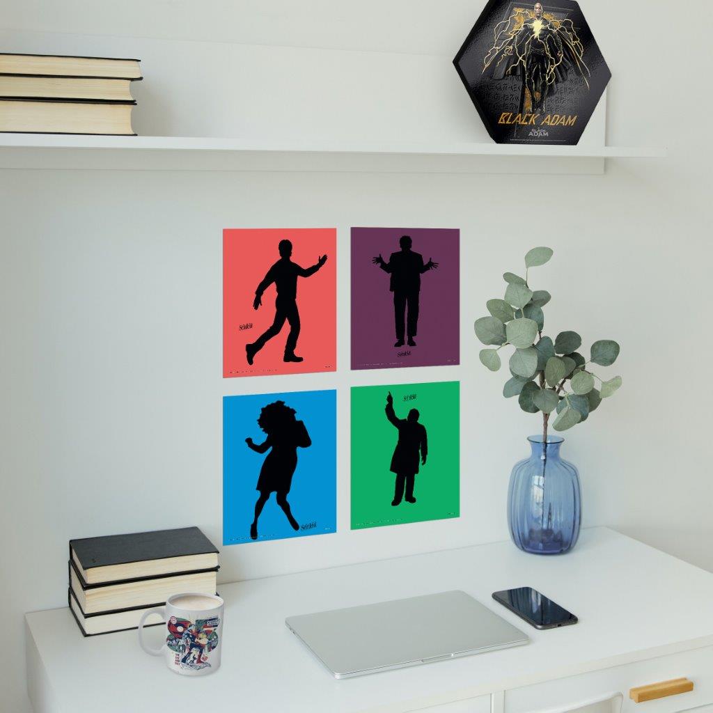 Seinfeld (Silhouette Quartet) TrendyPrint™ Wall Art Set TP08100854
